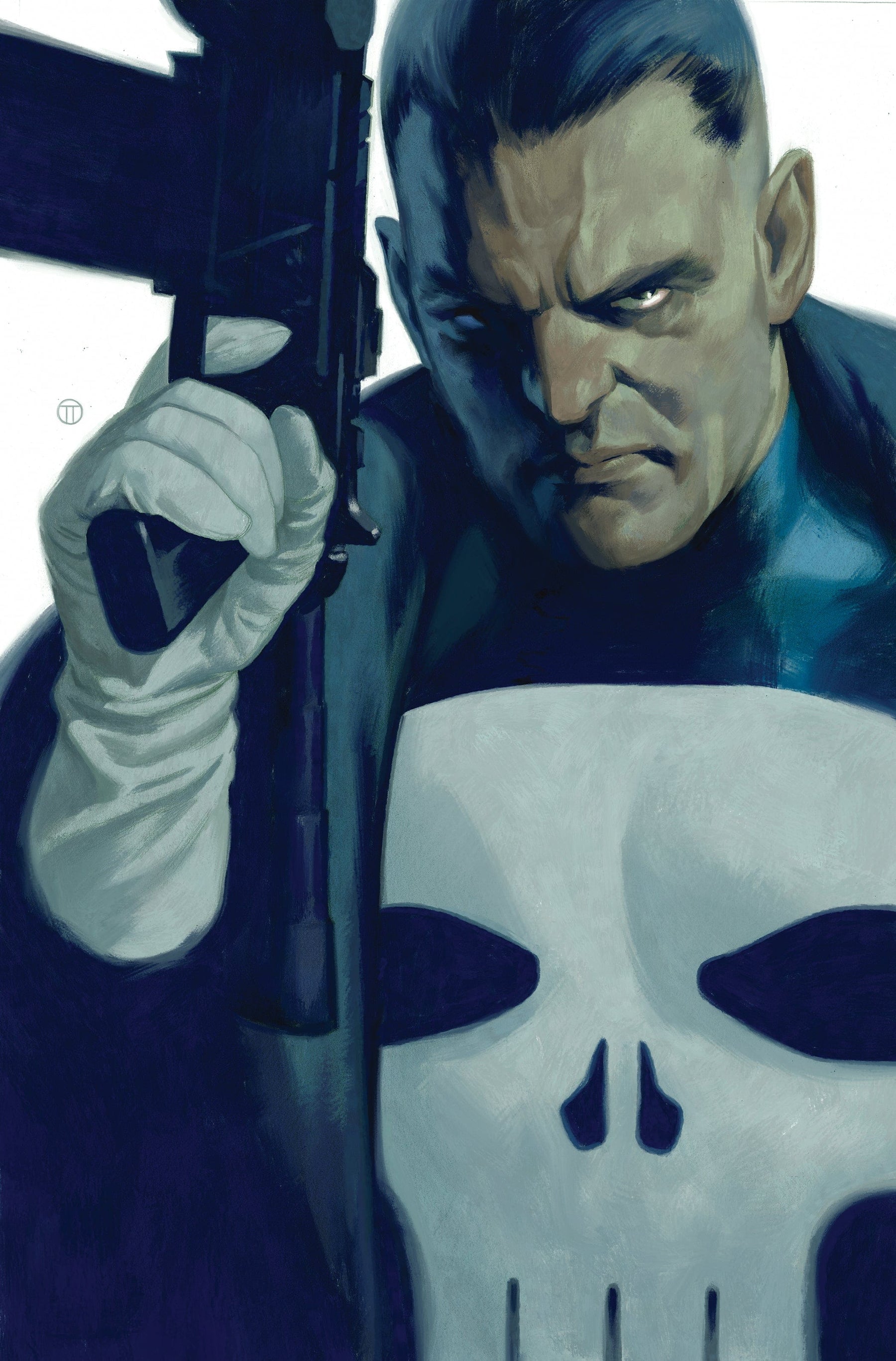 PUNISHER: RED BAND #2 1:100 INCV TOTINO TEDESCO VIRGIN VARIANT [POLYBAGGED]