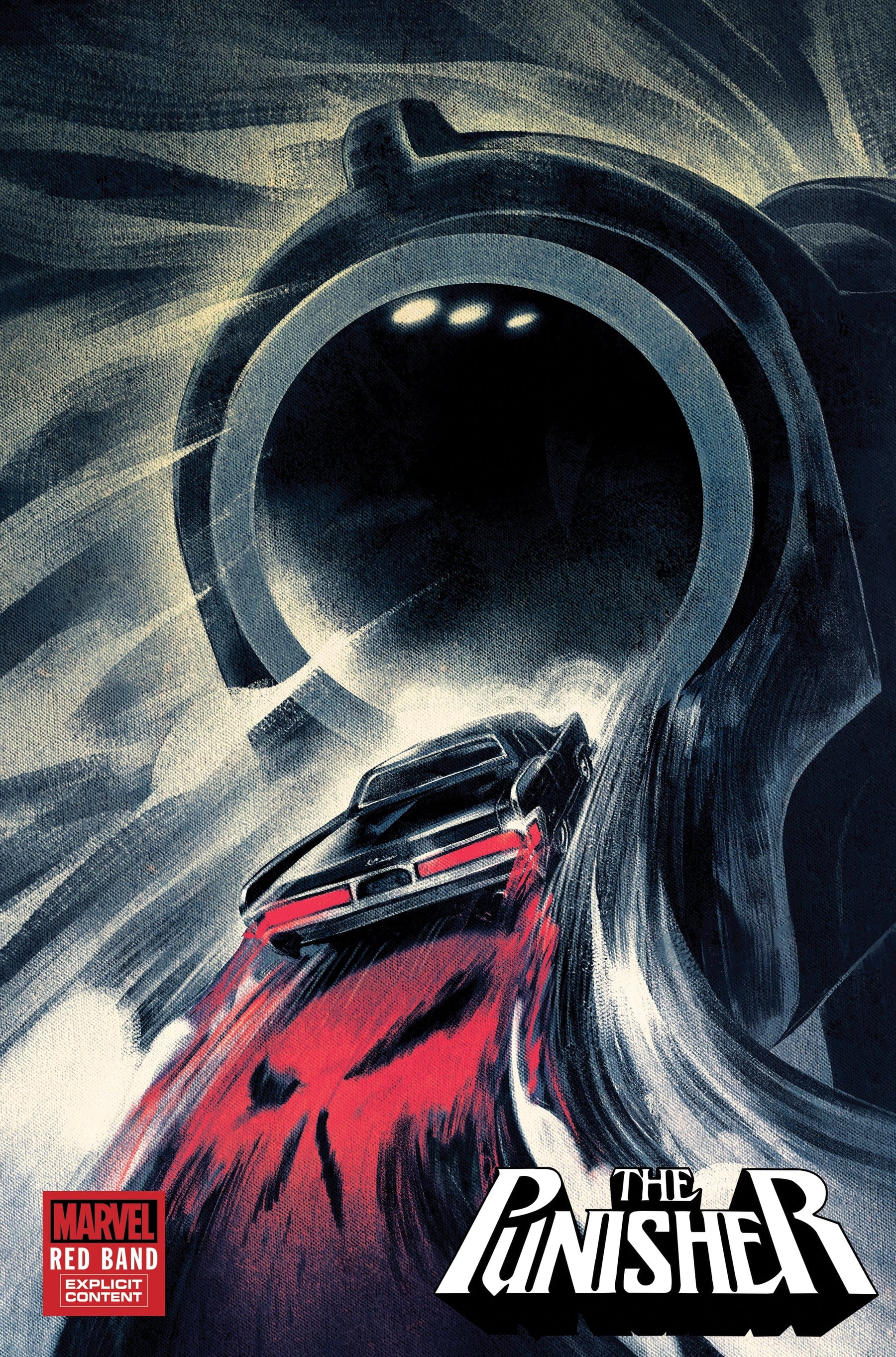 PUNISHER: RED BAND #2 1:25 INCV MIKE DEL MUNDO VARIANT [POLYBAGGED]