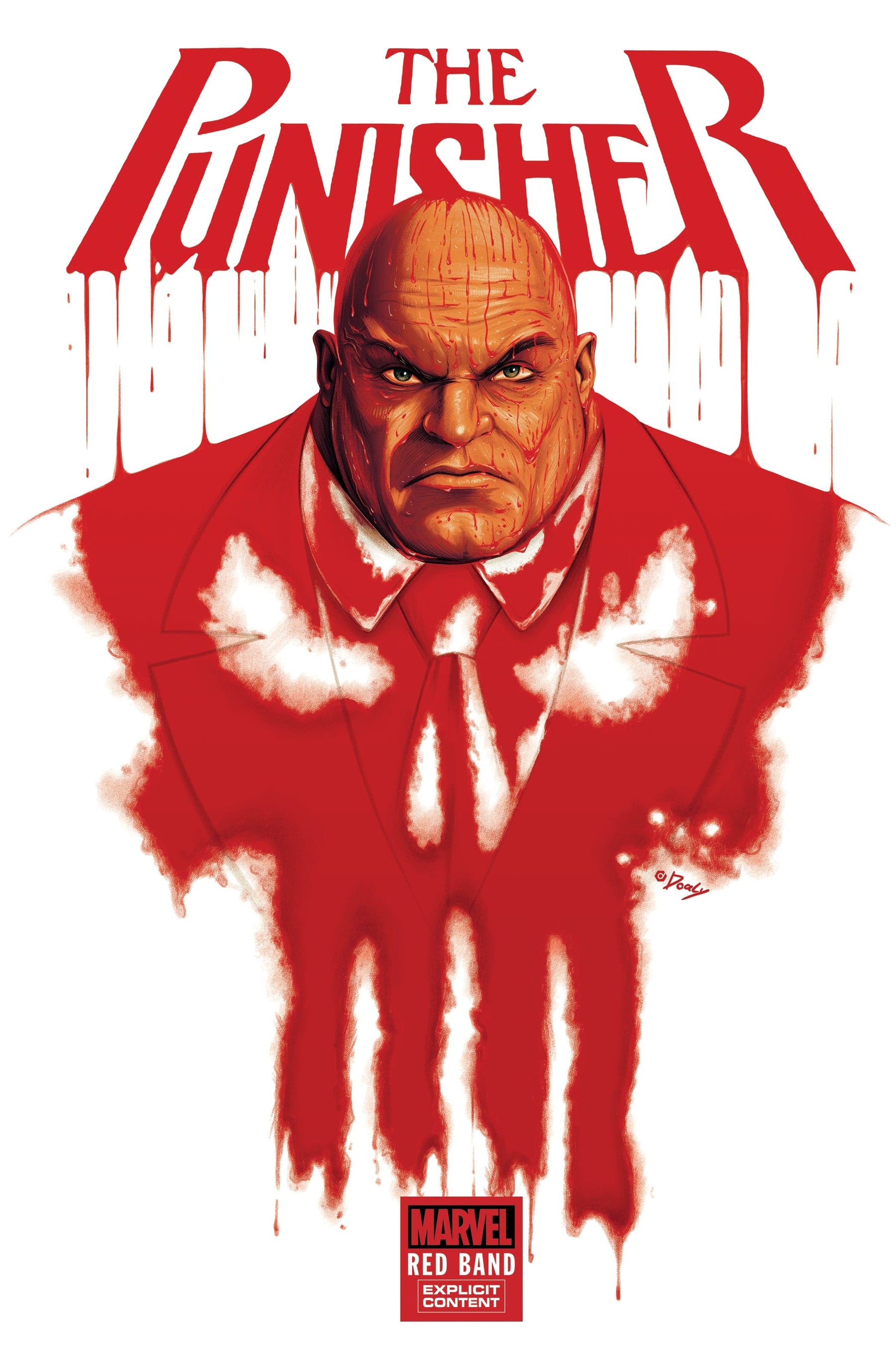 PUNISHER: RED BAND #5 1:25 INCV DOALY VARIANT [POLYBAGGED]