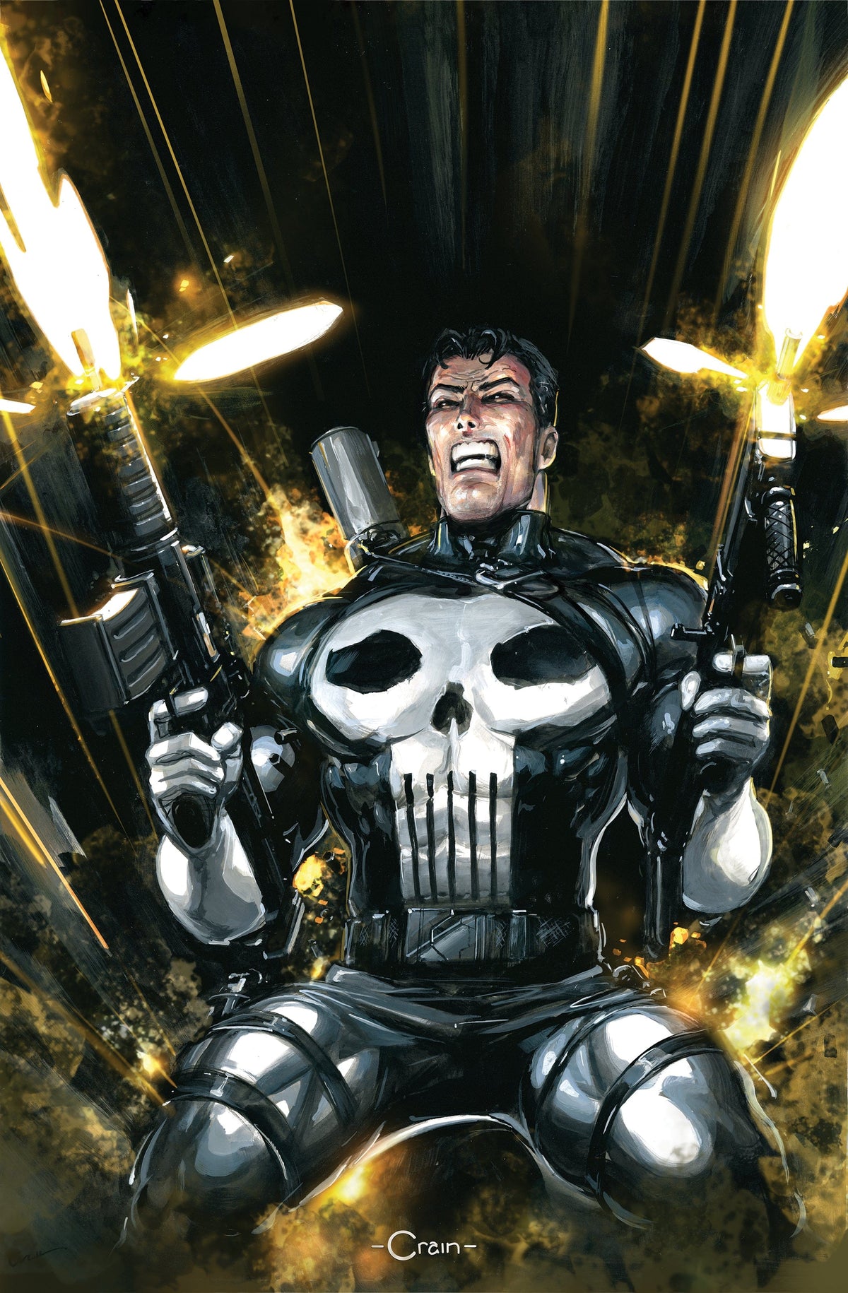 Marvel Comic Books > Incentives PUNISHER: RED BAND #5 1:50 INCV CLAYTON CRAIN VIRGIN VARIANT [POLYBAGGED] 75960621144900516 PRH-75960621144900516