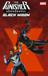 Marvel Comic Books > Incentives PUNISHER SHOWDOWNS: BLACK WIDOW #1 1:25 INCV JOE JUSKO VARIANT (Release Date: 10/21/2026) 75960621636900116 PRH-75960621636900116