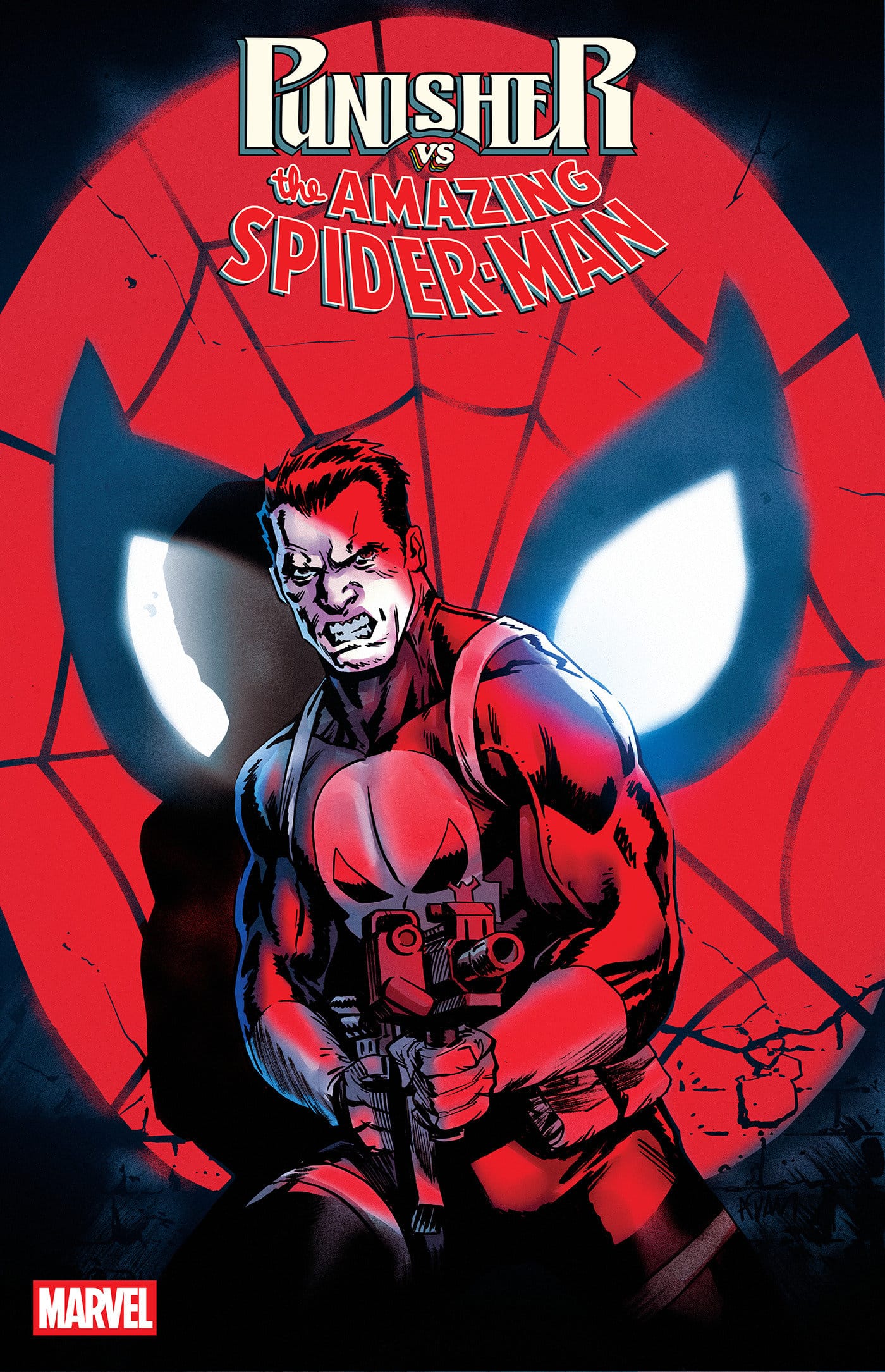 PUNISHER VS. SPIDER-MAN #4 1:25 INCV ADAM GORHAM VARIANT (Release Date: 10/28/2026)