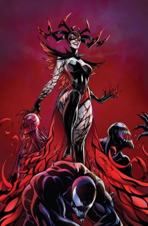 Marvel Comic Books > Incentives QUEEN IN BLACK #1 1:500 INCV SCOTT CAMPBELL VIRGIN VARIANT 75960621498300124 PRH-75960621498300124