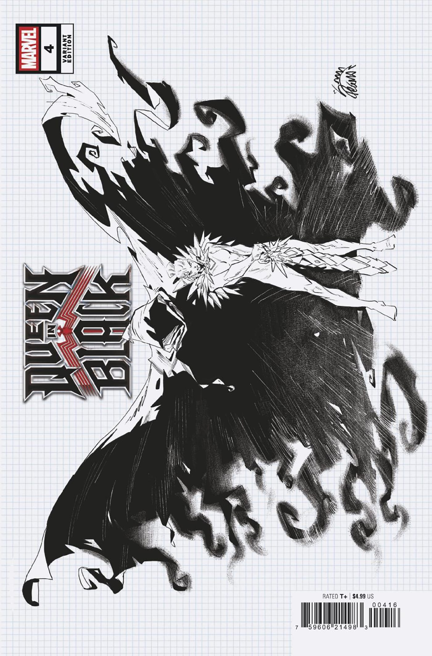 QUEEN IN BLACK #4 1:10 INCV RYAN STEGMAN DESIGN VARIANT [QIB] (Release Date: 09/16/2026)