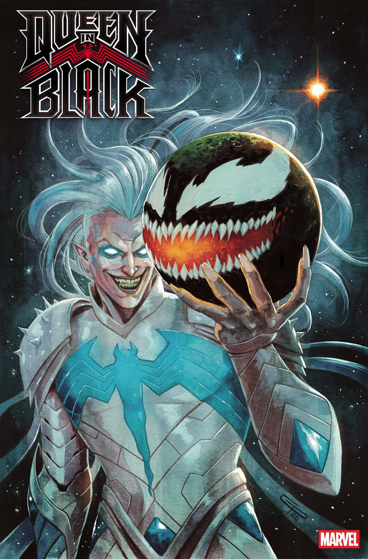 Marvel Comic Books > Incentives QUEEN IN BLACK #5 1:25 INCV GERMAN PERALTA VARIANT [QIB] (Release Date: 09/30/2026) 75960621498300517 PRH-75960621498300517