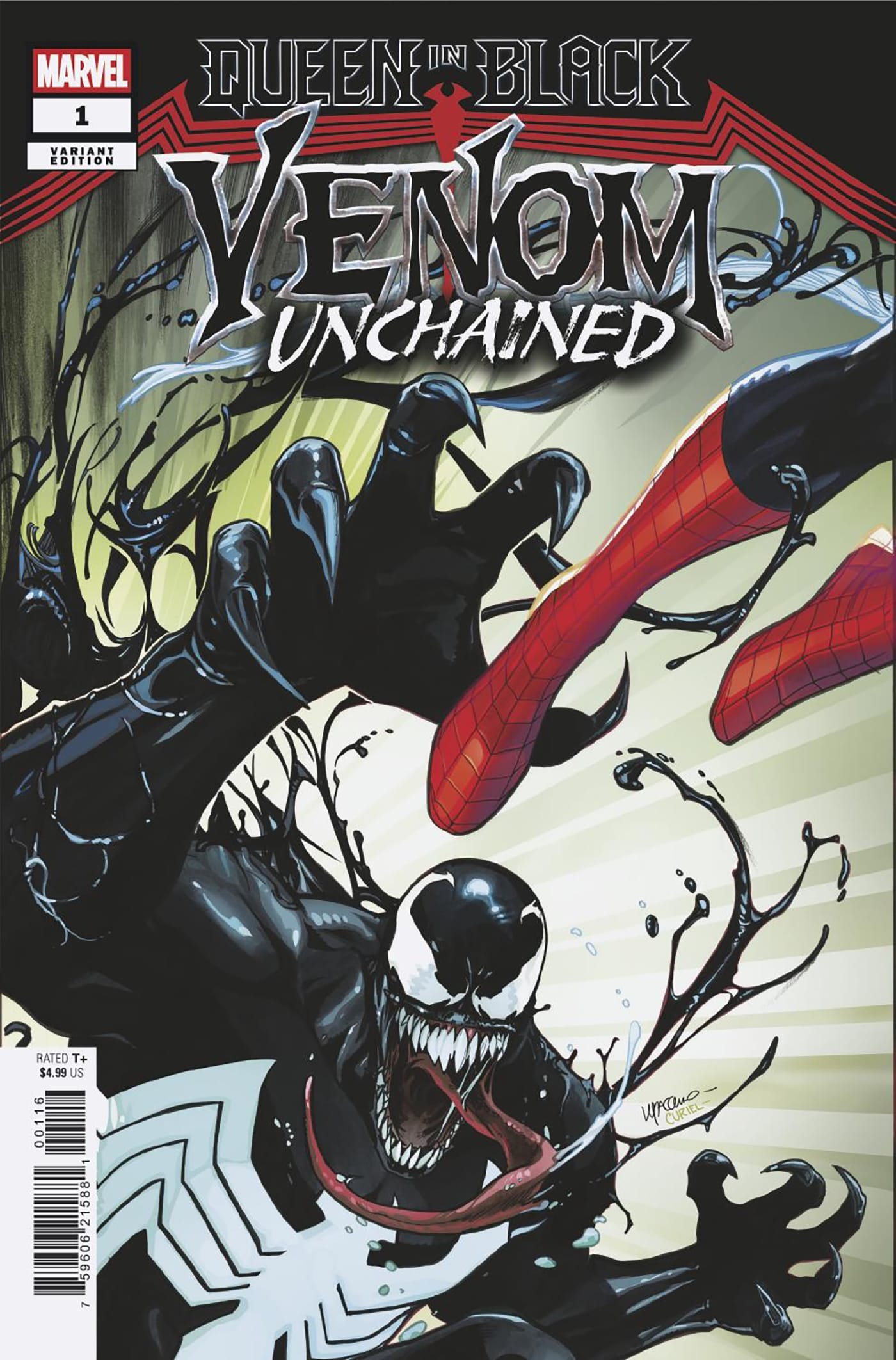 QUEEN IN BLACK: VENOM UNCHAINED #1 1:25 INCV EMA LUPPACHINO VARIANT [QIB]