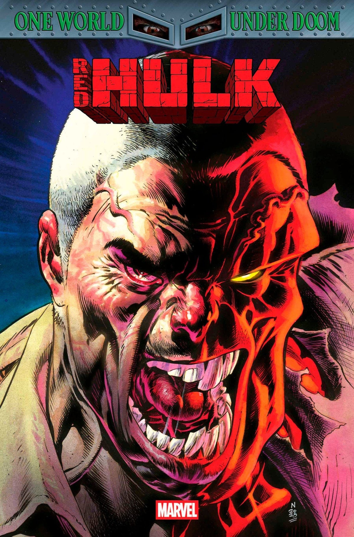 Marvel Comic Books > Incentives RED HULK #7 1:25 INCV NIC KLEIN VARIANT [DOOM] 75960620931600716 PRH-75960620931600716