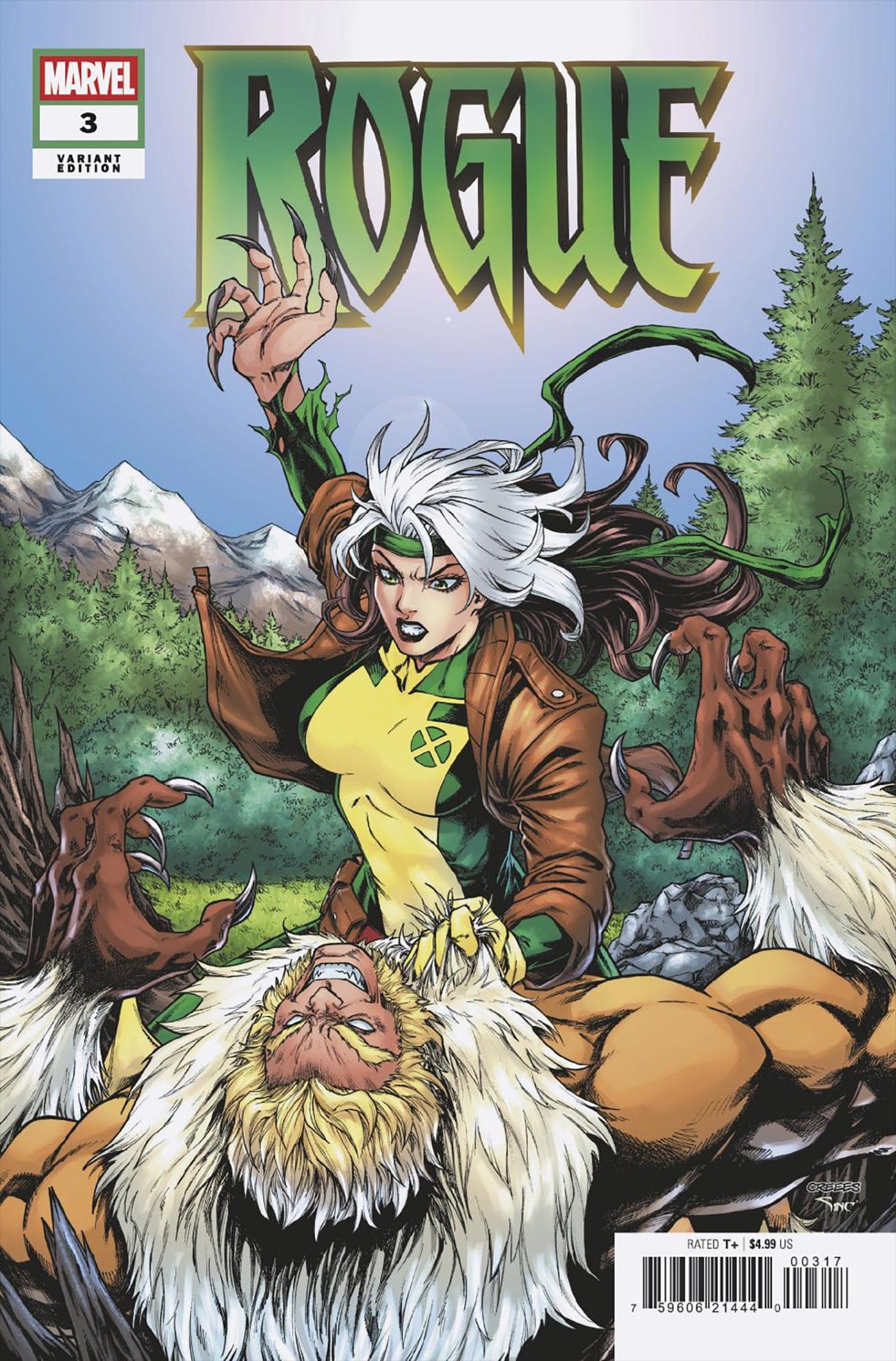 ROGUE #3 1:25 INCV CREEES LEE VARIANT