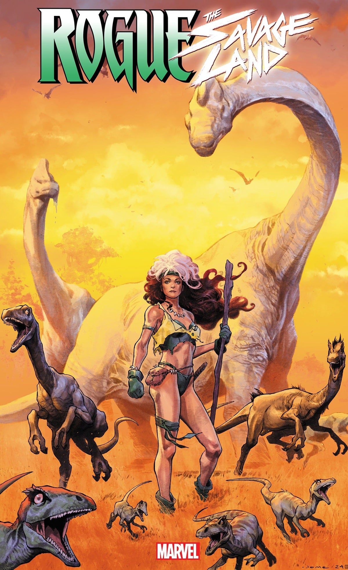 Marvel Comic Books > Incentives ROGUE: THE SAVAGE LAND #1 1:50 INCV JEROME OPENA VARIANT 75960621155500116 PRH-75960621155500116