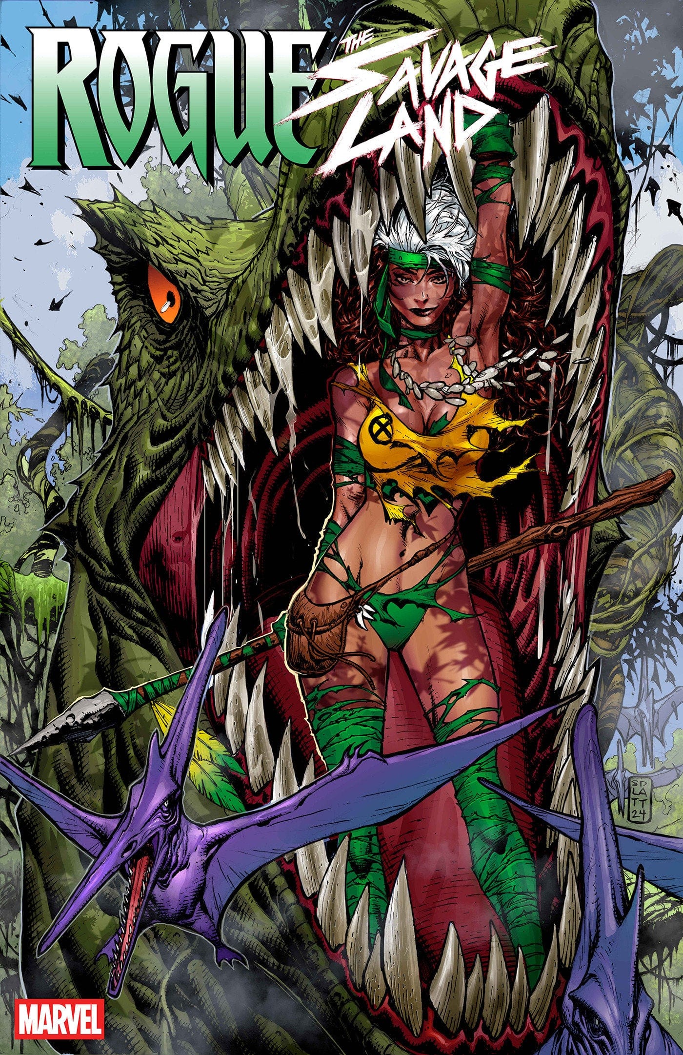 ROGUE: THE SAVAGE LAND #2 1:25 INCV STEPHEN PLATT VARIANT