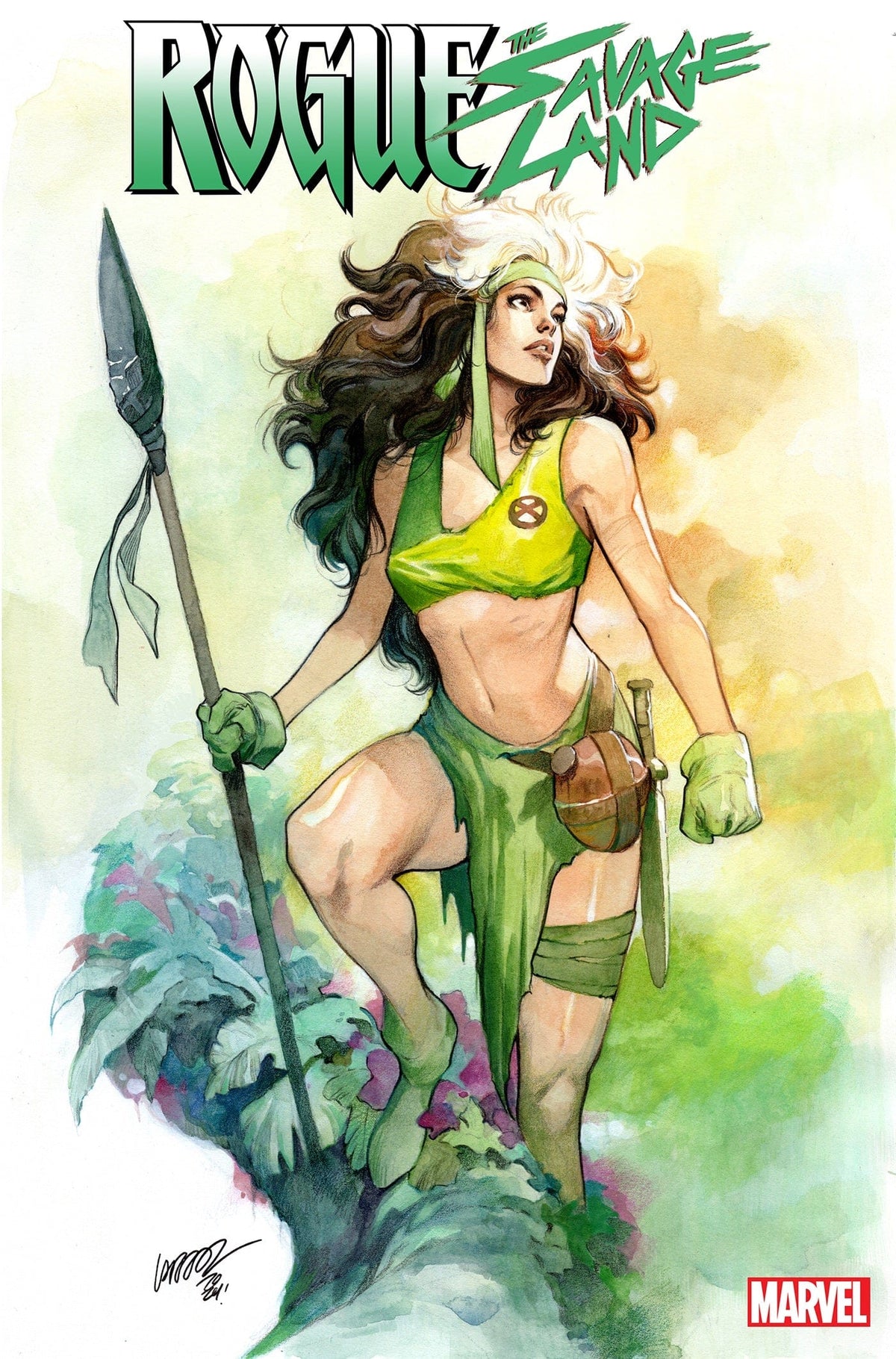 Marvel Comic Books > Incentives ROGUE: THE SAVAGE LAND #3 1:25 INCV PEPE LARRAZ VARIANT 75960621155500317 PRH-75960621155500317