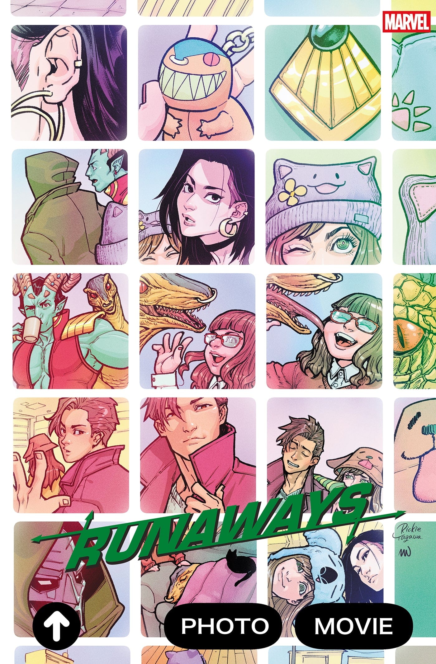 RUNAWAYS #1 1:25 INCV RICKIE YAGAWA VARIANT [DOOM]