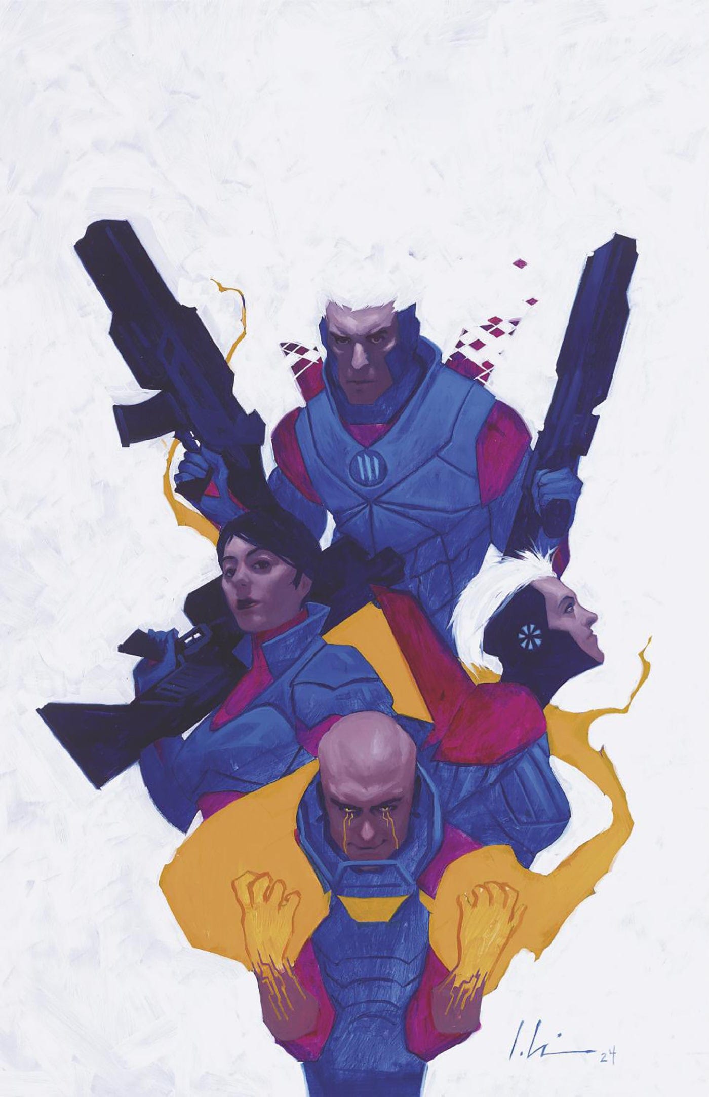 SENTINELS #1 1:100 INCV JEREMY WILSON VIRGIN VARIANT