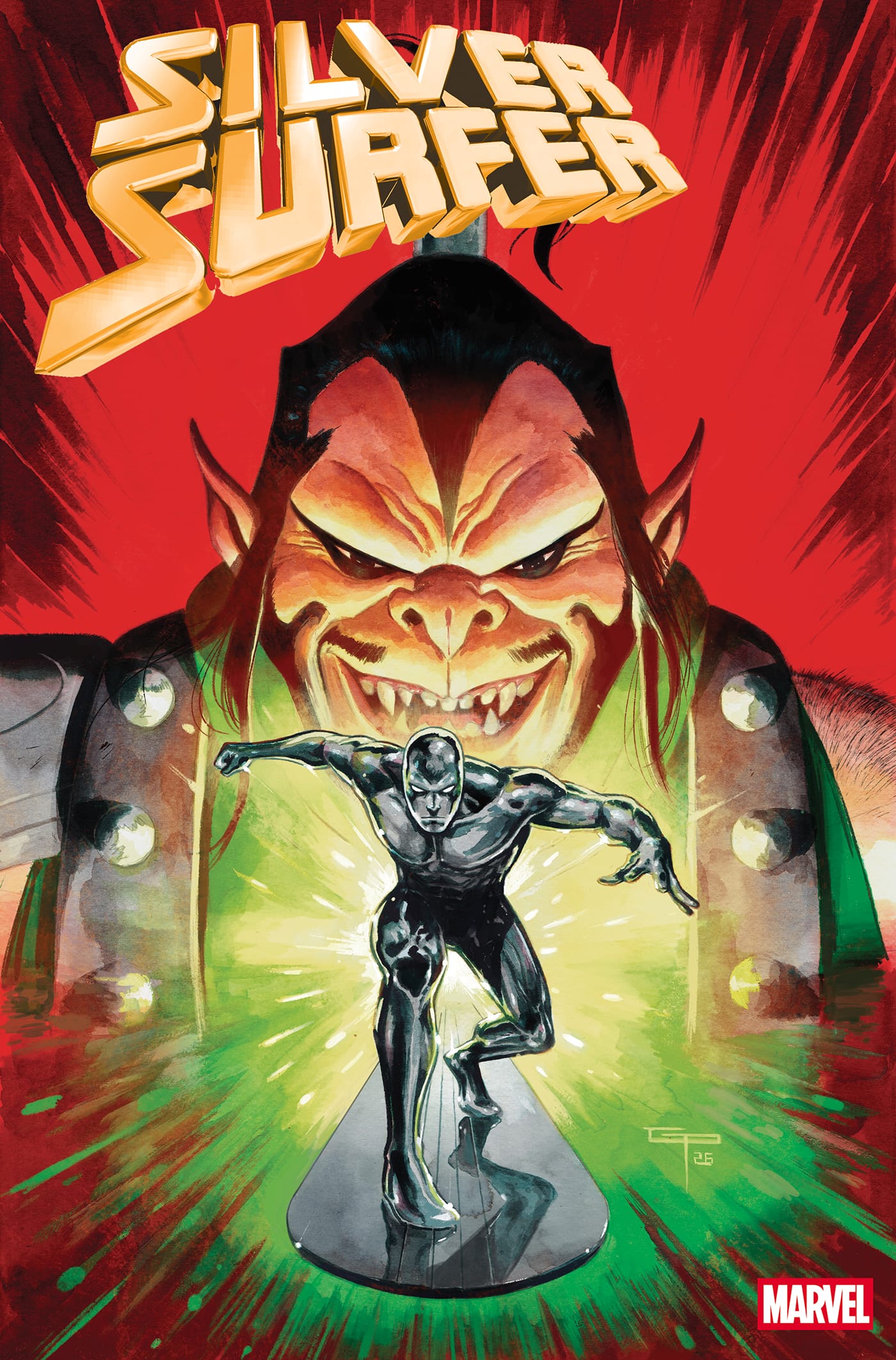 SILVER SURFER #6 1:25 INCV FACSIMILE EDITION GERMAN PERALTA VARIANT (Release Date: 08/19/2026)