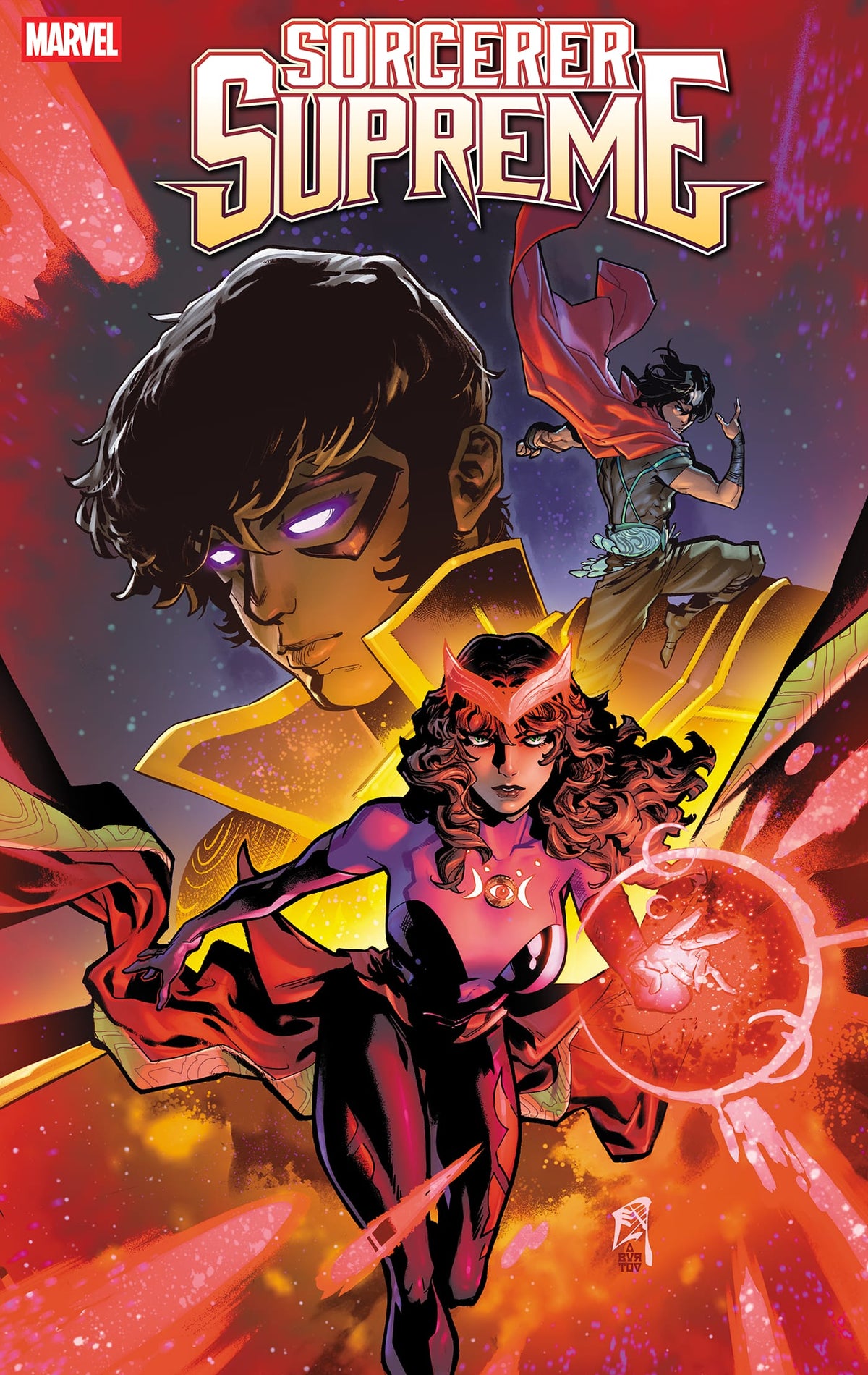 Marvel Comic Books > Incentives SORCERER SUPREME #6 1:25 INCV C.F. VILLA VARIANT 75960621179100616 PRH-75960621179100616
