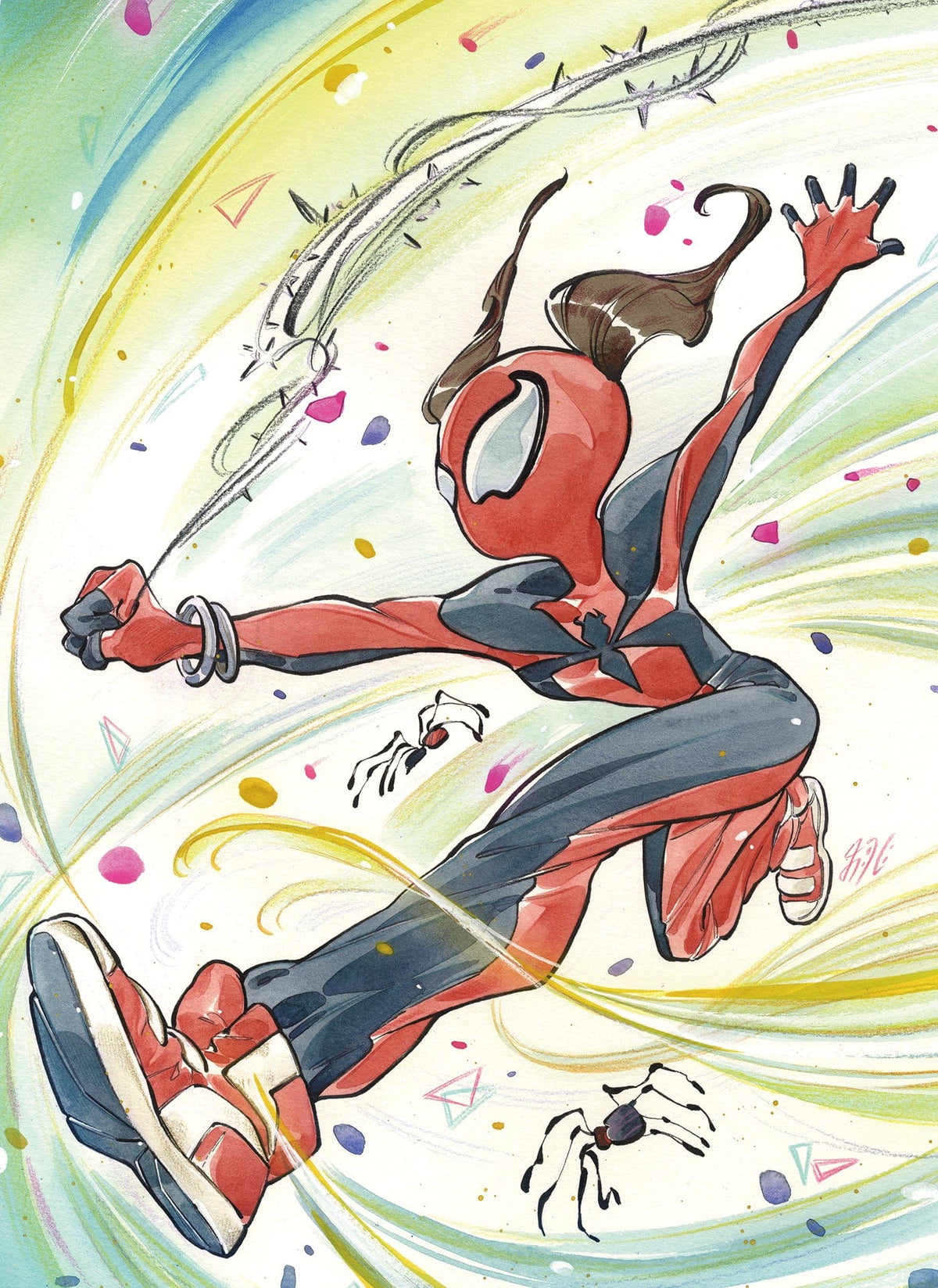 Marvel Comic Books > Incentives SPIDER-GIRL #1 1:100 INCV PEACH MOMOKO VIRGIN VARIANT 75960621192000116 PRH-75960621192000116