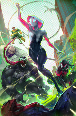 SPIDER-GWEN SMASH #1 1:100 INCV IVAN TAO VIR VAR