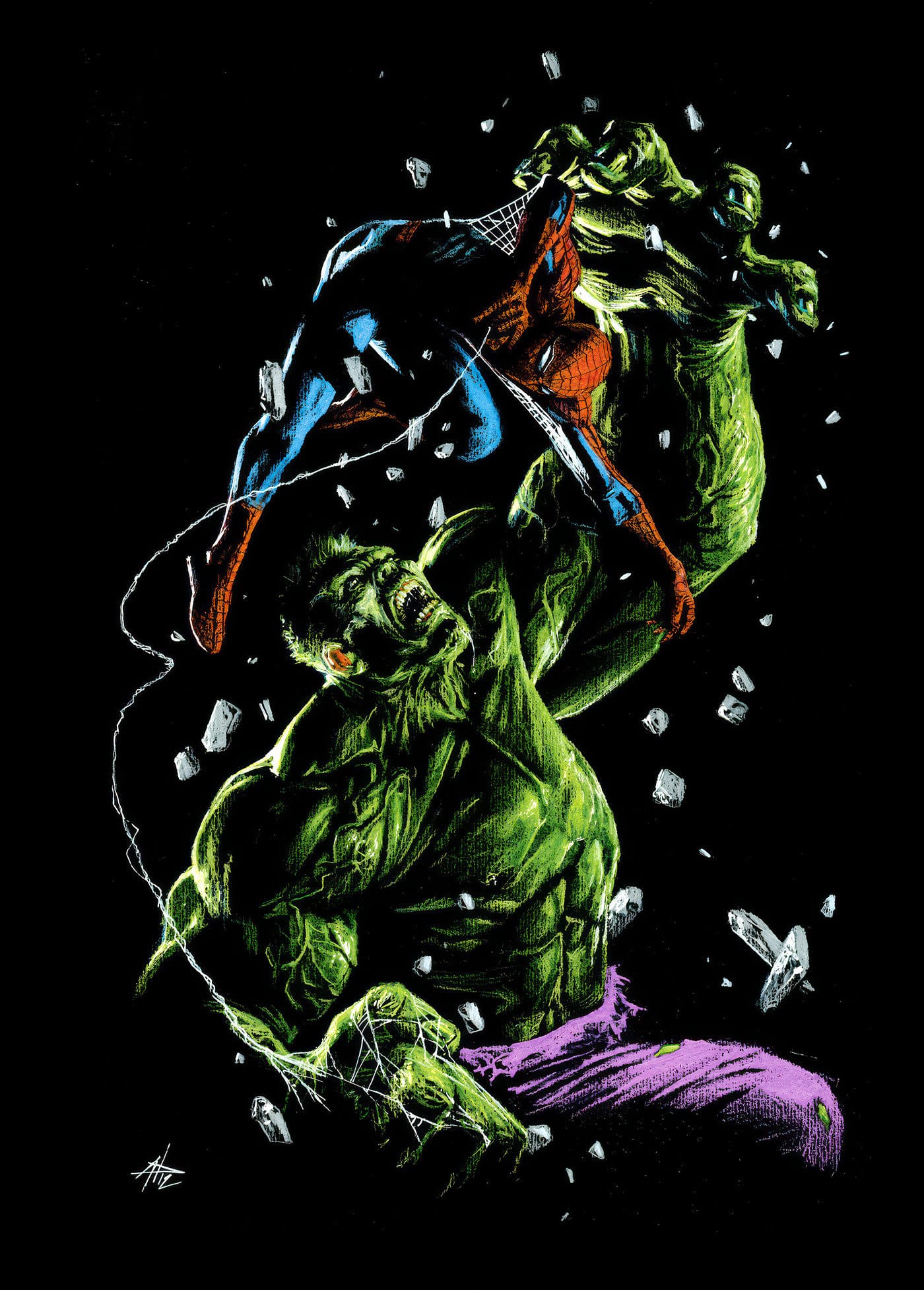 SPIDER-MAN/HULK: FIRE AND BRIMSTONE #3 1:50 INCV GABRIELE DELL'OTTO VIRGIN VARIANT (Release Date: 10/28/2026)