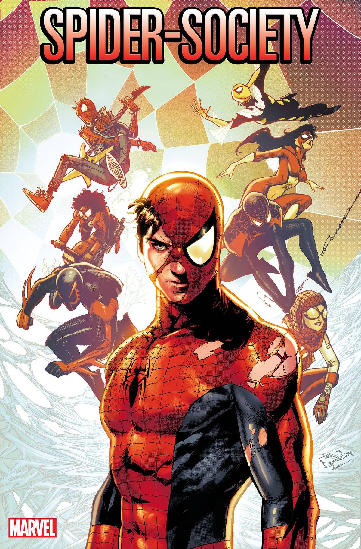 Marvel Comic Books > Incentives SPIDER-SOCIETY #1 1:25 INCV TONY DANIEL VARIANT 75960620932300117 PRH-75960620932300117