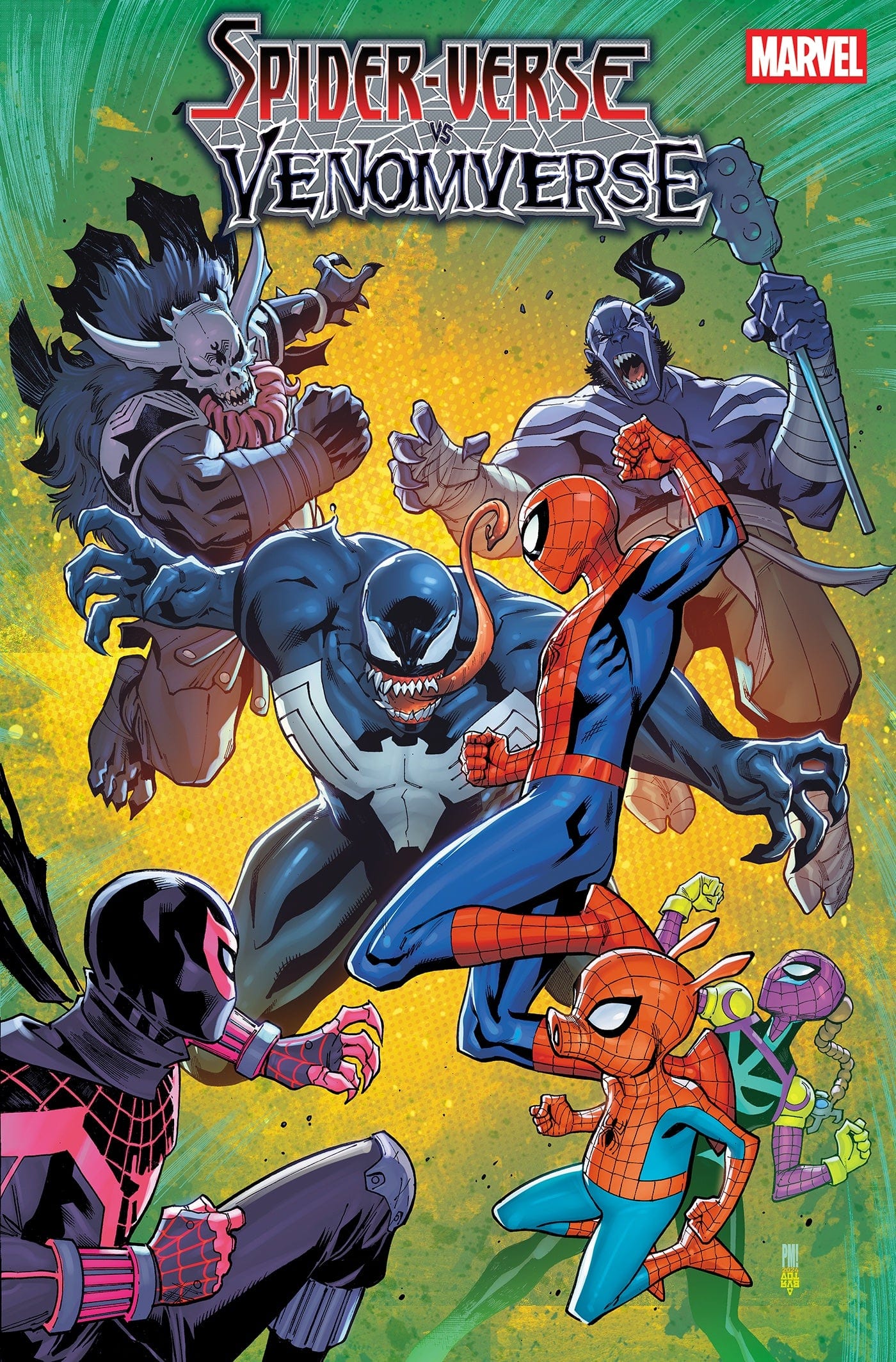 SPIDER-VERSE VS. VENOMVERSE #1 1:25 INCV PACO MEDINA VARIANT