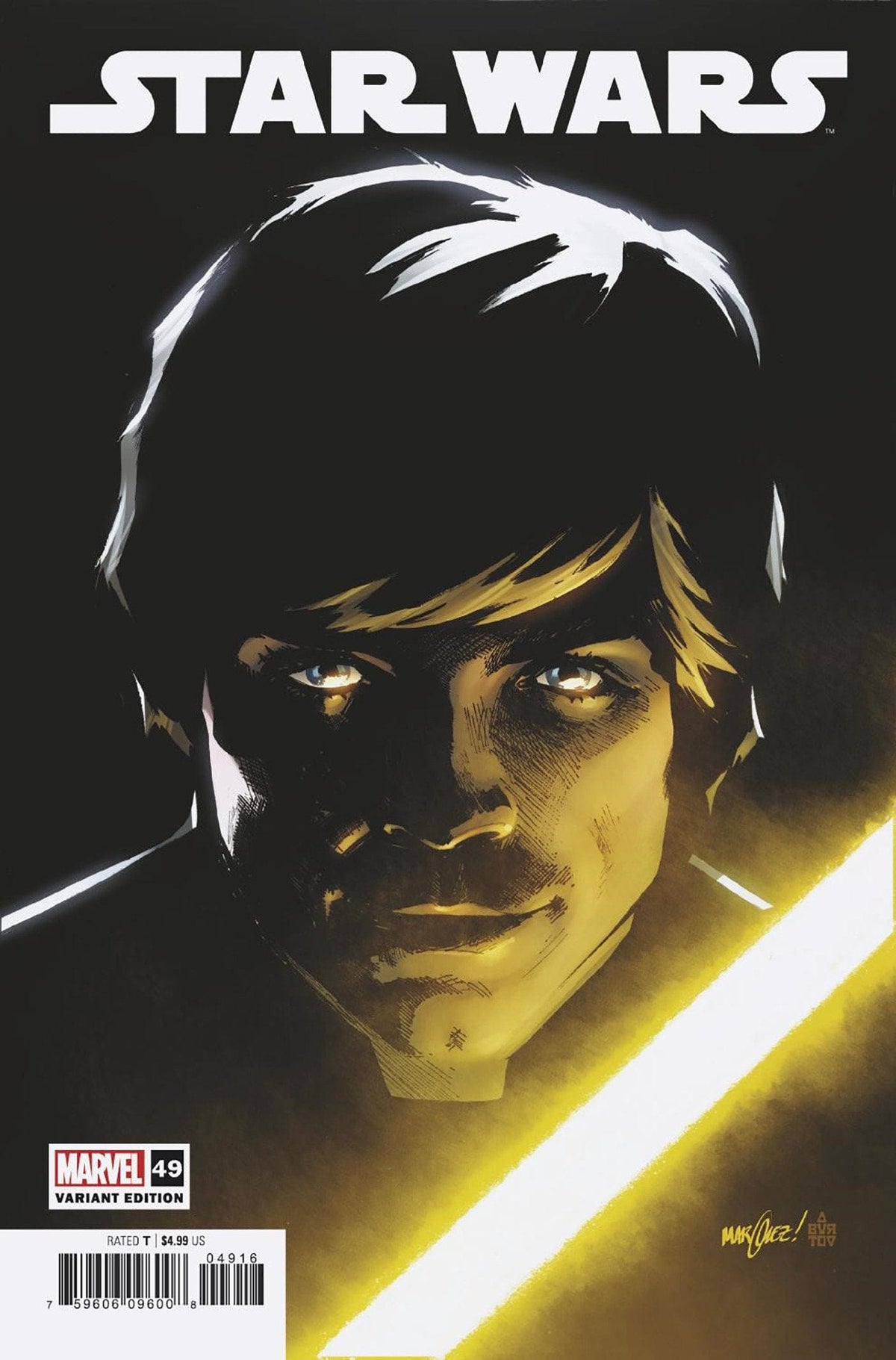 Marvel Comic Books > Incentives STAR WARS #49 1:25 INCV DAVID MARQUEZ VARIANT 75960609600804916 PRH-75960609600804916