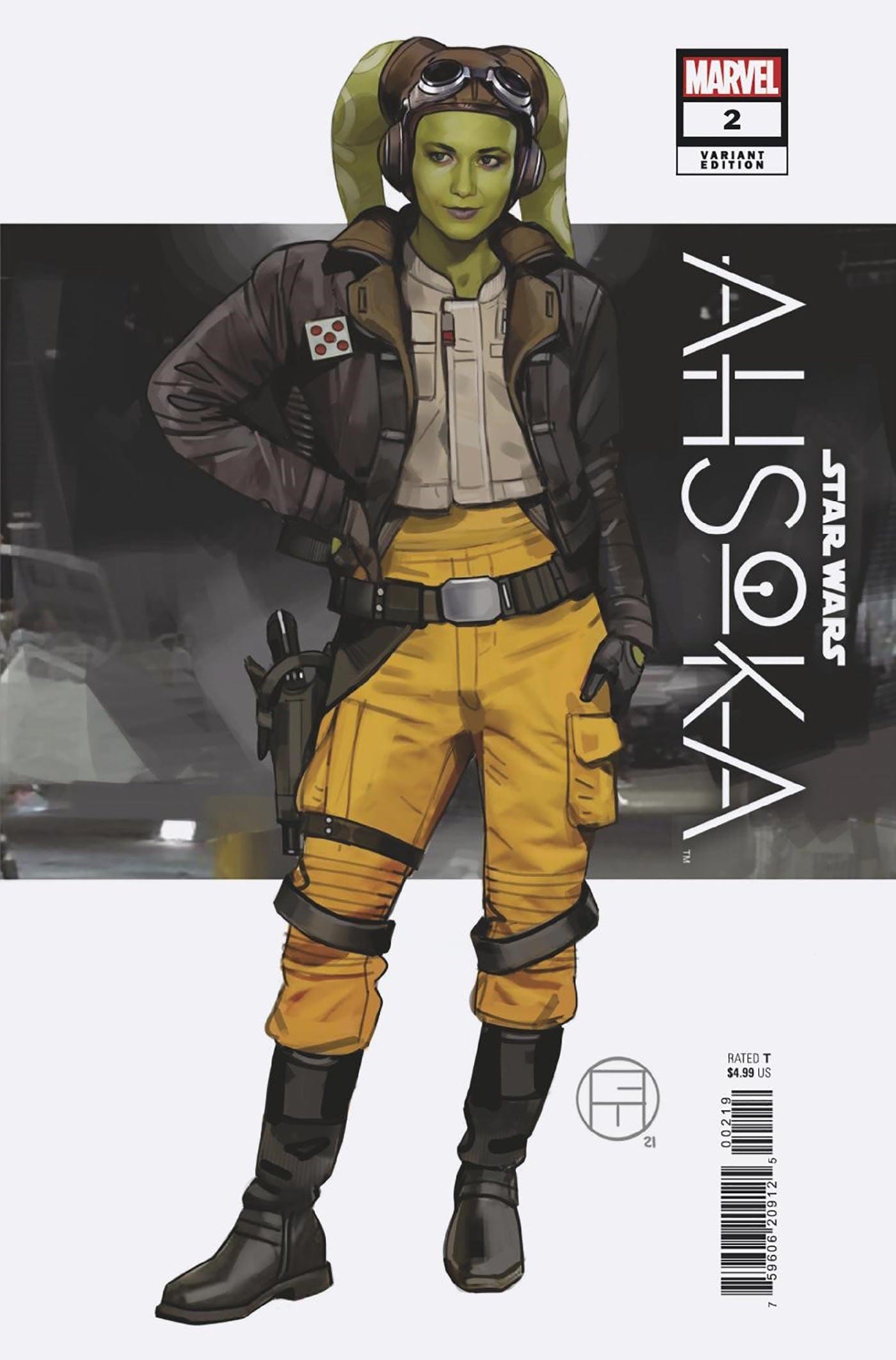 STAR WARS: AHSOKA #2 1:10 INCV CONCEPT ART VARIANT