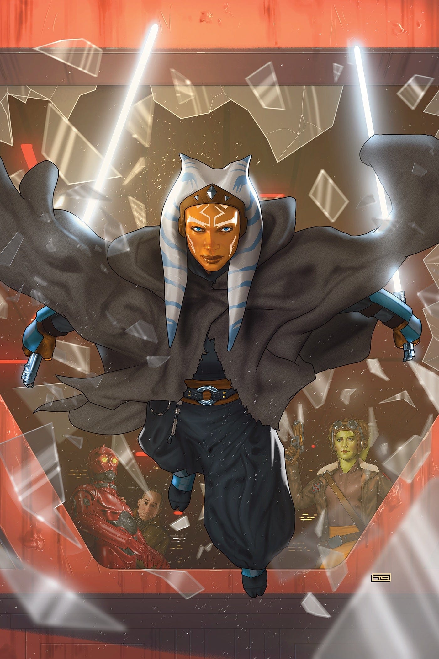 STAR WARS: AHSOKA #2 1:100 INCV TAURIN CLARKE VIRGIN VARIANT