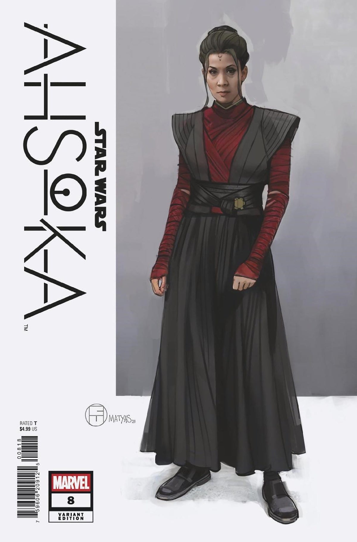 Marvel Comic Books > Incentives STAR WARS: AHSOKA #8 1:10 INCV CONCEPT ART VARIANT 75960620912500818 PRH-75960620912500818