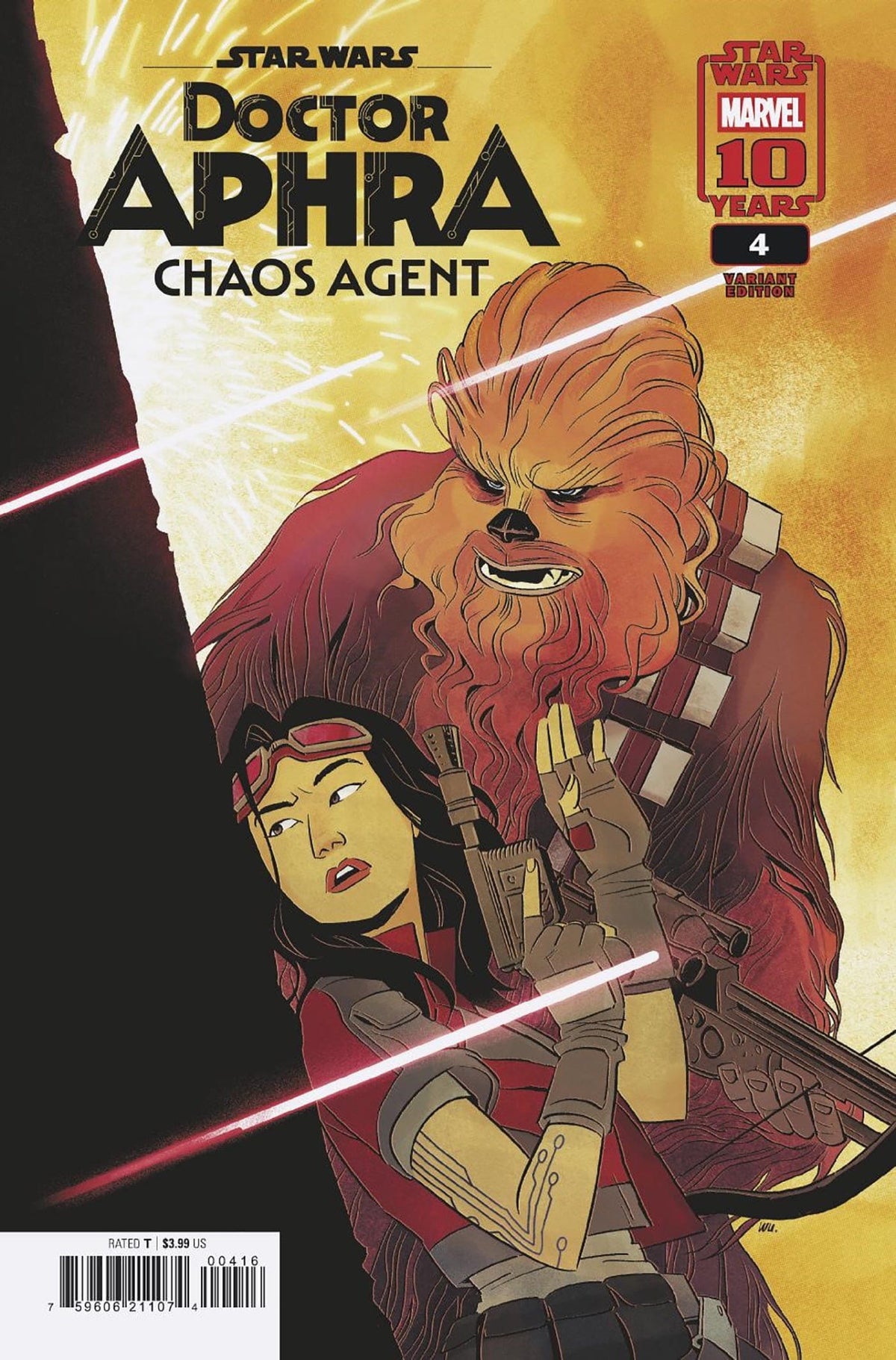 Marvel Comic Books > Incentives STAR WARS: DOCTOR APHRA - CHAOS AGENT #4 1:25 INCV ANNIE WU VARIANT 75960621107400416 PRH-75960621107400416