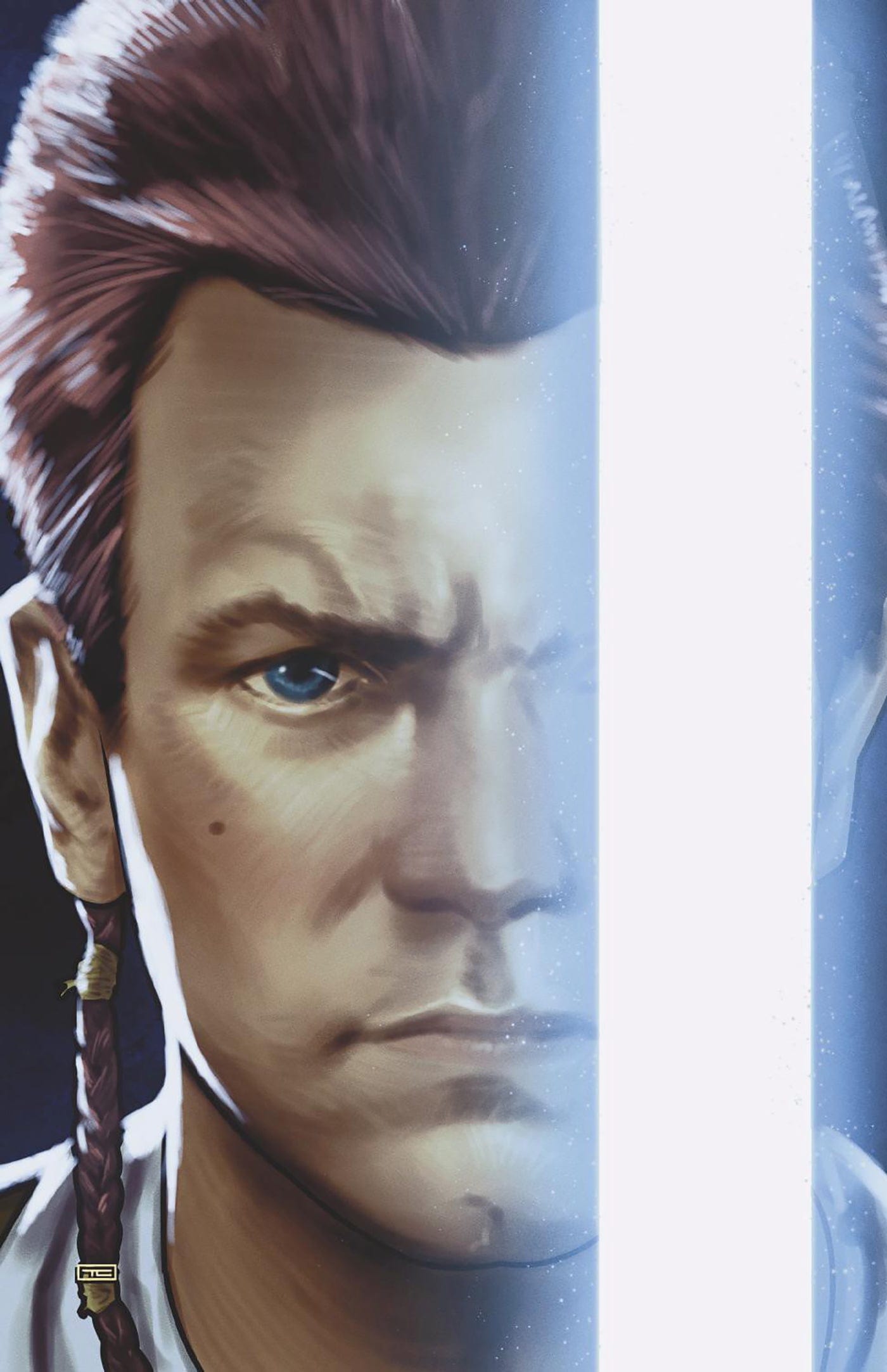 STAR WARS: JEDI KNIGHTS #4 1:100 INCV TAURIN CLARKE LIGHTSABER VIRGIN VARIANT