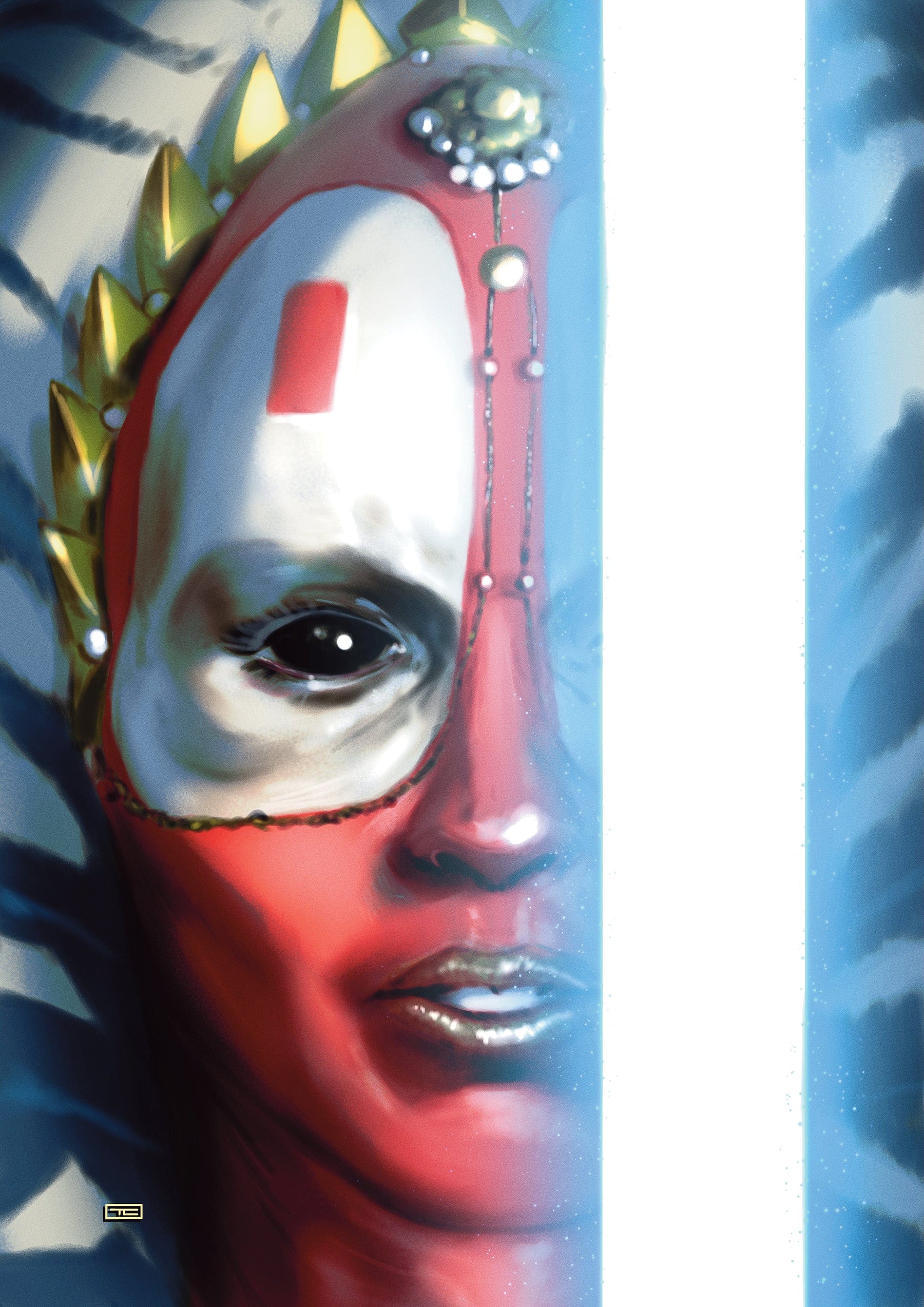 STAR WARS: JEDI KNIGHTS #6 1:50 INCV TAURIN CLARKE LIGHTSABER VIRGIN VARIANT