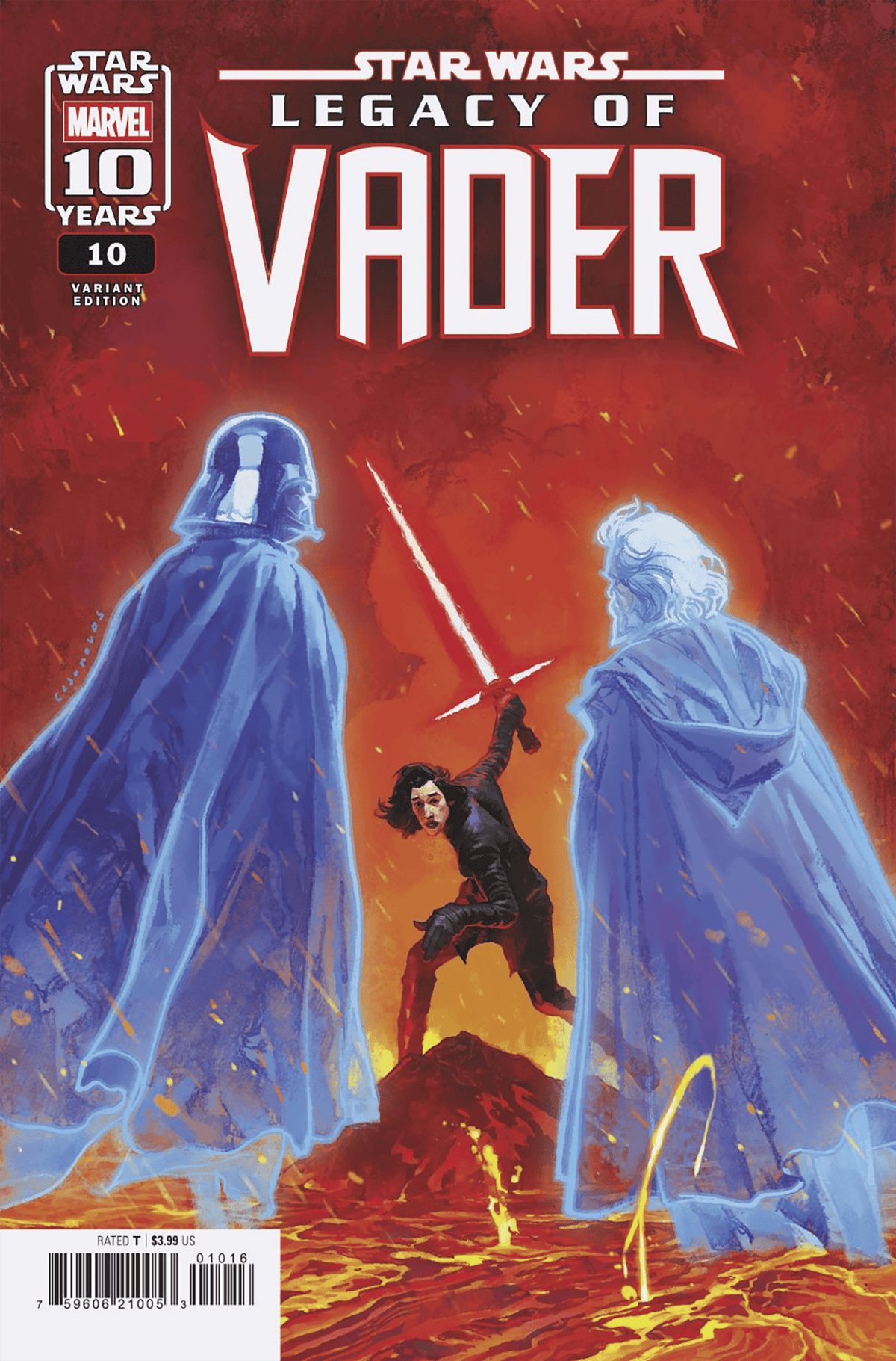 Marvel Comic Books > Incentives STAR WARS: LEGACY OF VADER #10 1:25 INCV JOSEMARIA CASANOVAS VARIANT 75960621005301016 PRH-75960621005301016