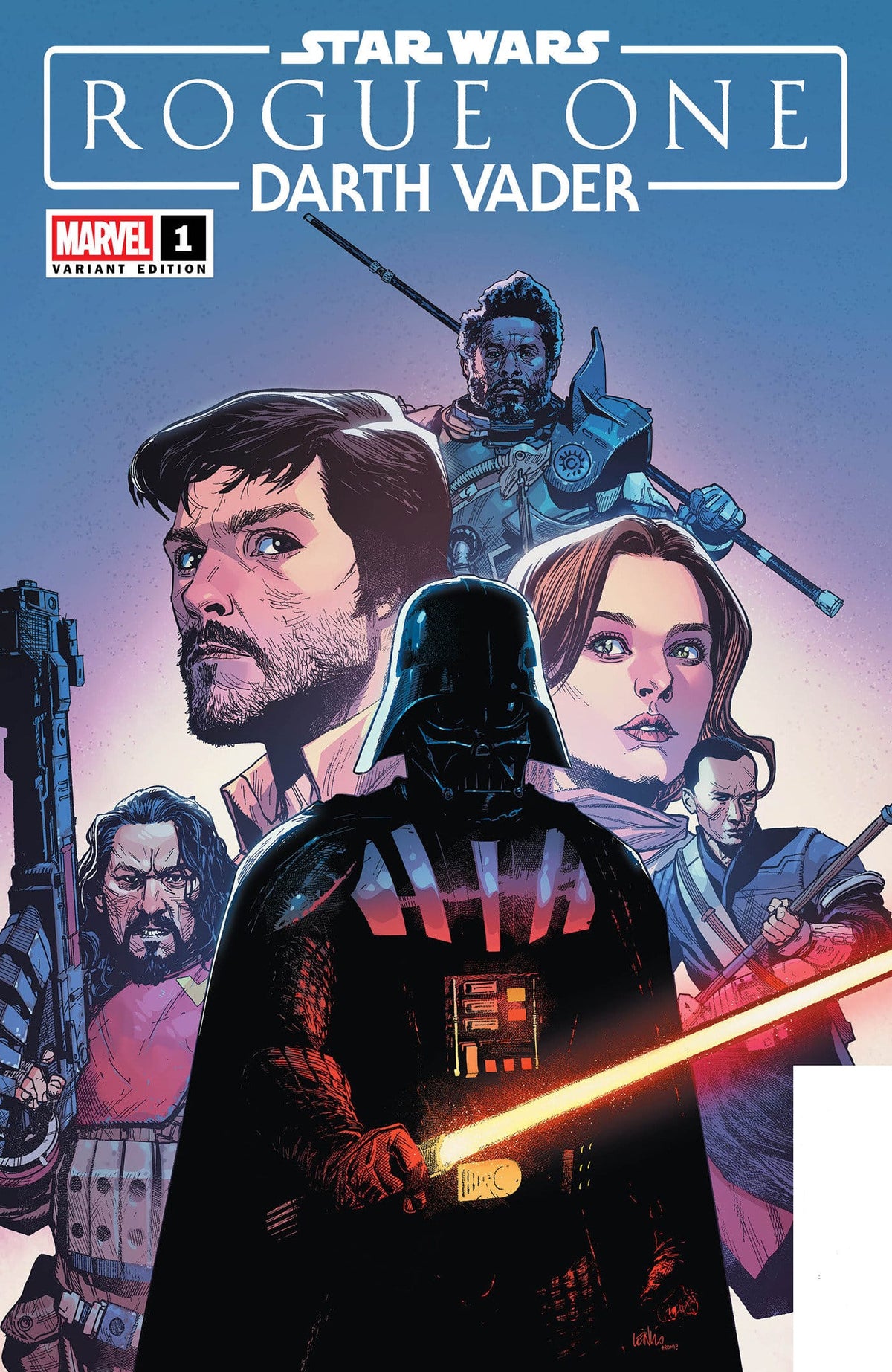 Marvel Comic Books > Incentives STAR WARS: ROGUE ONE - DARTH VADER #1 LEINIL YU VARIANT (Release Date: 10/28/2026) 75960621537900116 PRH-75960621537900116