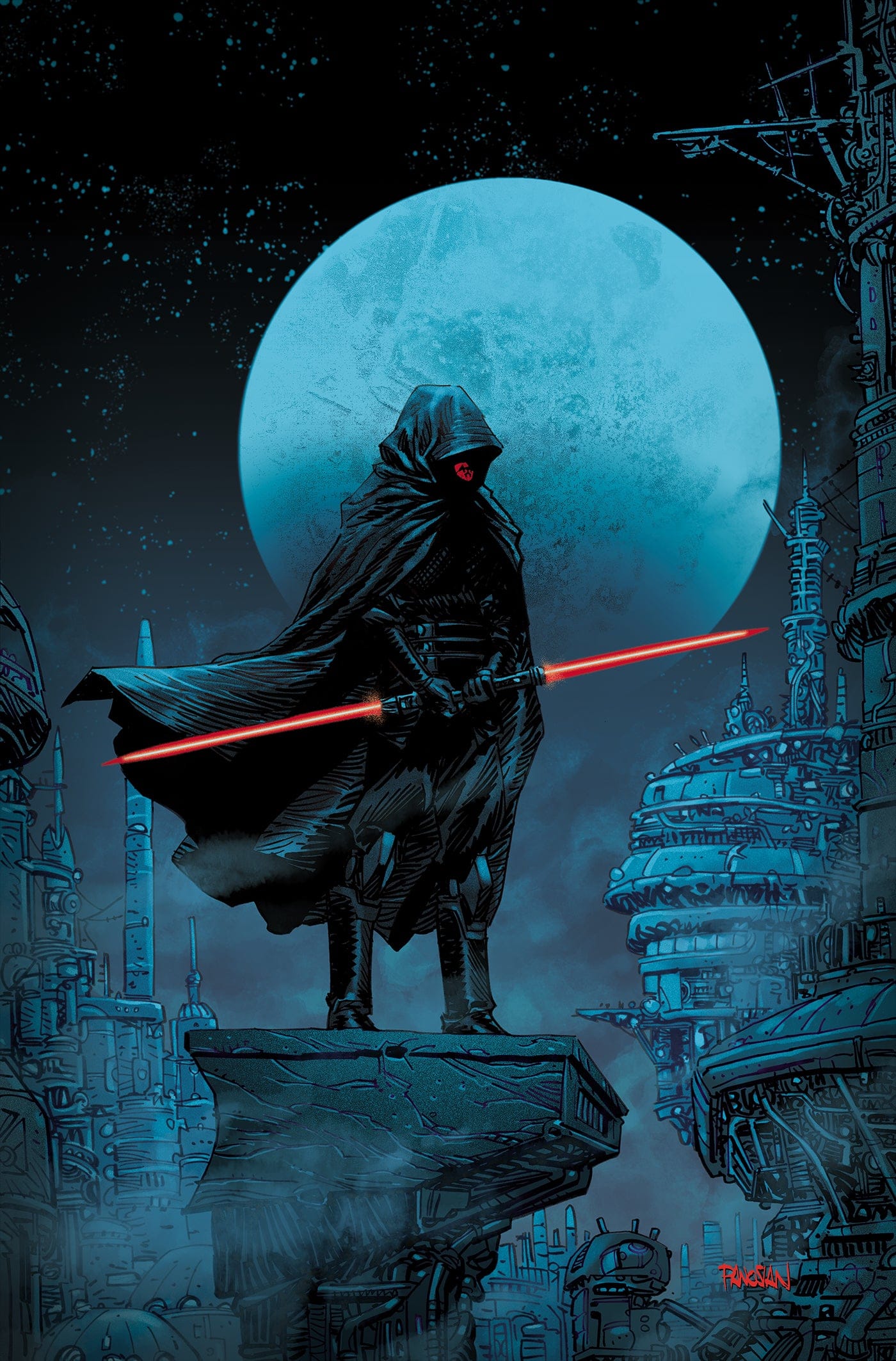 STAR WARS: SHADOW OF MAUL #1 1:100 INCV DAN PANOSIAN VIRGIN VARIANT