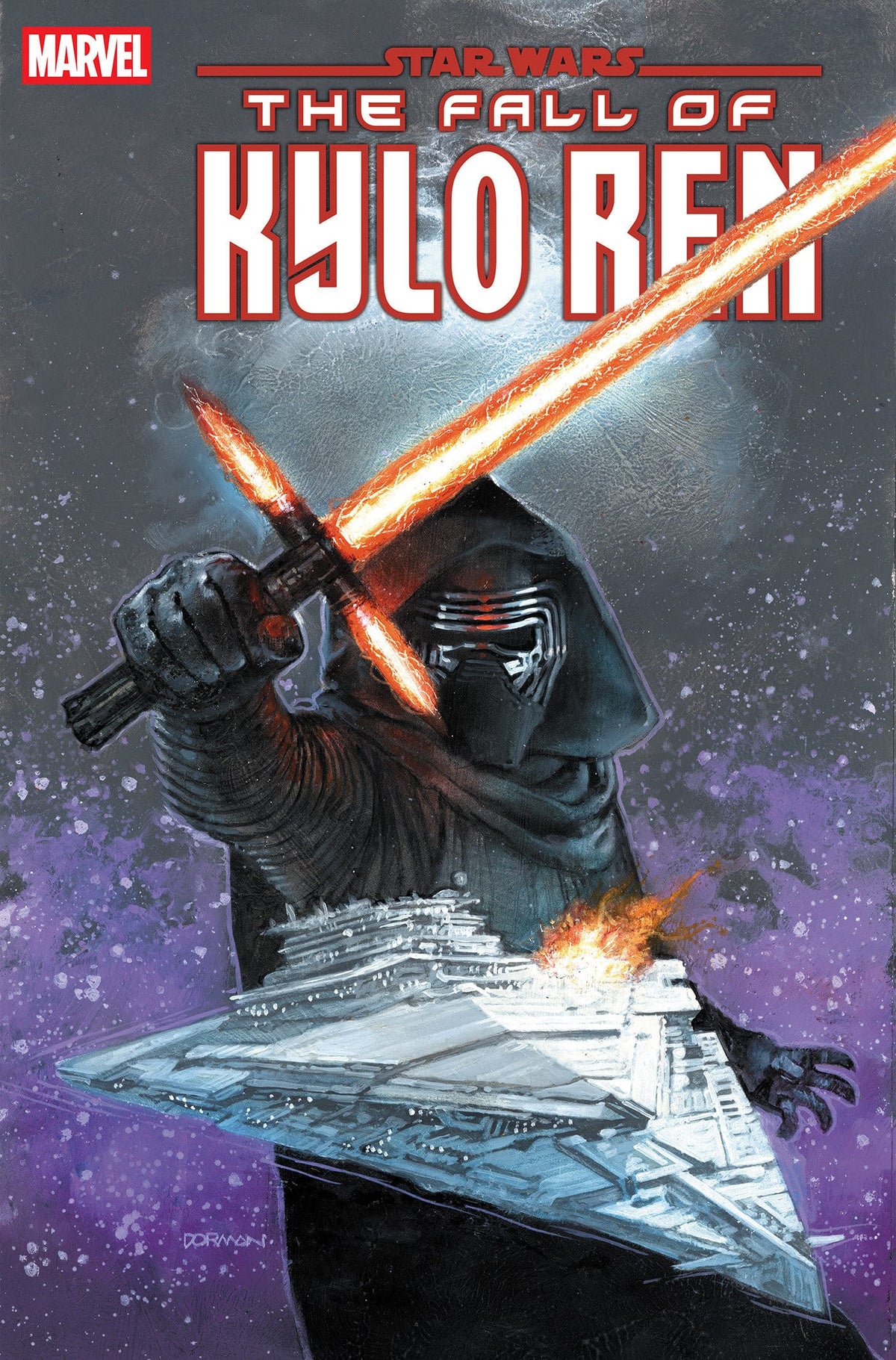 Marvel Comic Books > Incentives STAR WARS: THE FALL OF KYLO REN #3 1:25 INCV DAVE DORMAN VARIANT (Release Date: 10/21/2026) 75960621060200316 PRH-75960621060200316