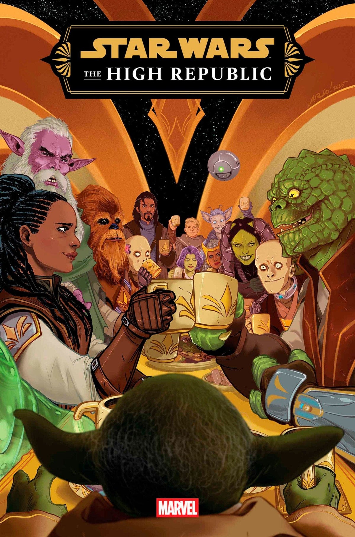 Marvel Comic Books > Incentives STAR WARS: THE HIGH REPUBLIC - THE FINALE #1 1:25 INCV ARIO ANINDITO VARIANT 75960621130200116 PRH-75960621130200116