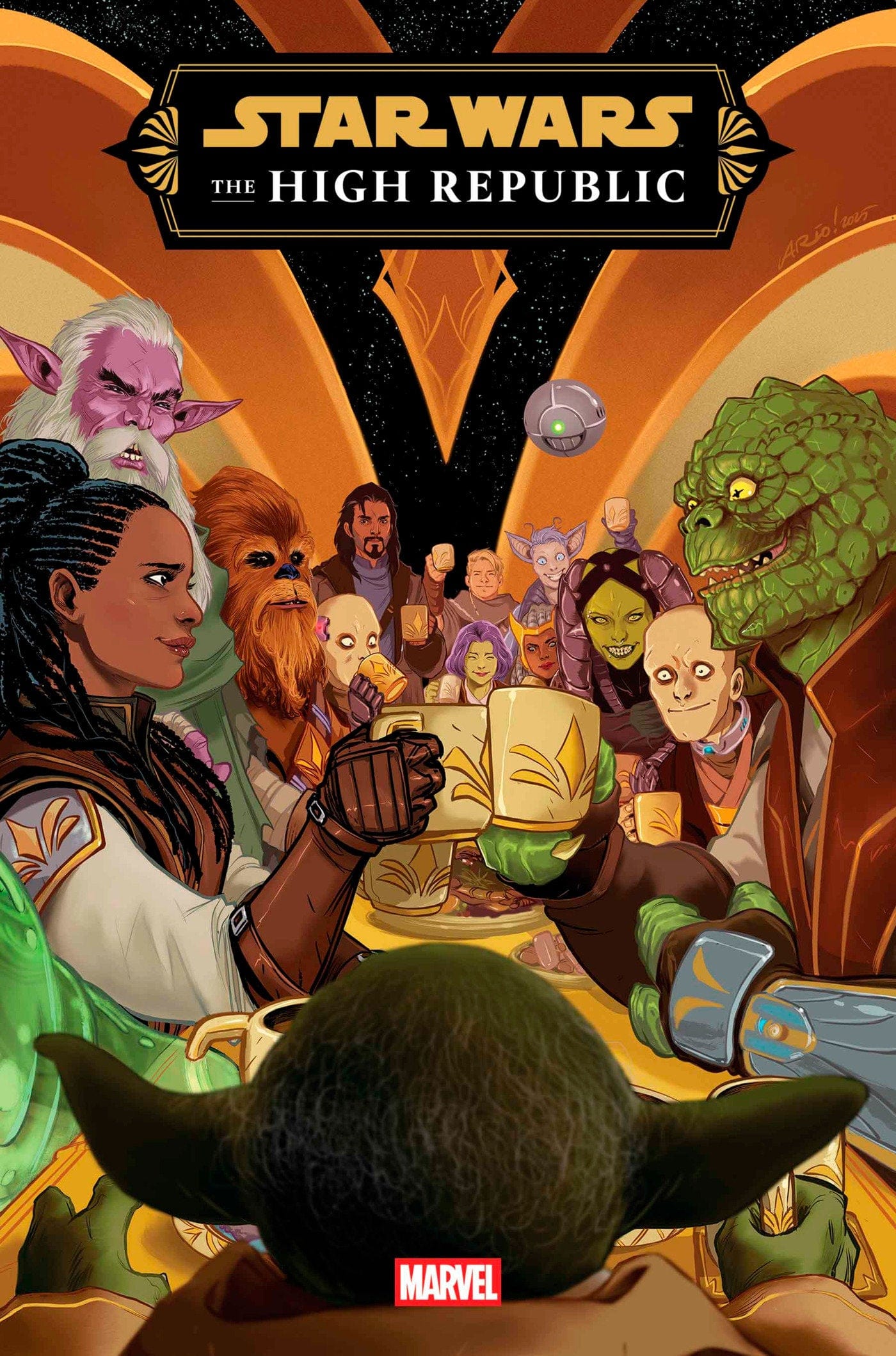 STAR WARS: THE HIGH REPUBLIC - THE FINALE #1 1:25 INCV ARIO ANINDITO VARIANT