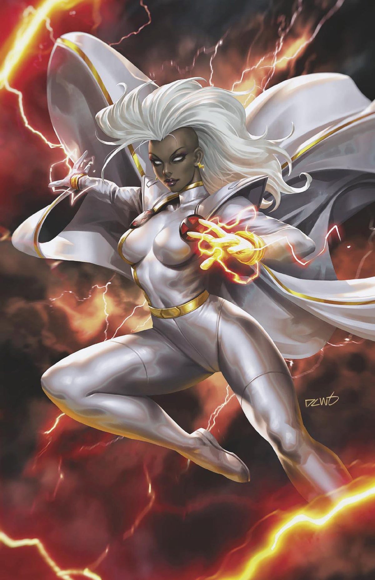 Marvel Comic Books > Incentives STORM #3 1:50 INCV DERRICK CHEW STORM VIRGIN VARIANT 75960621036700316 PRH-75960621036700316