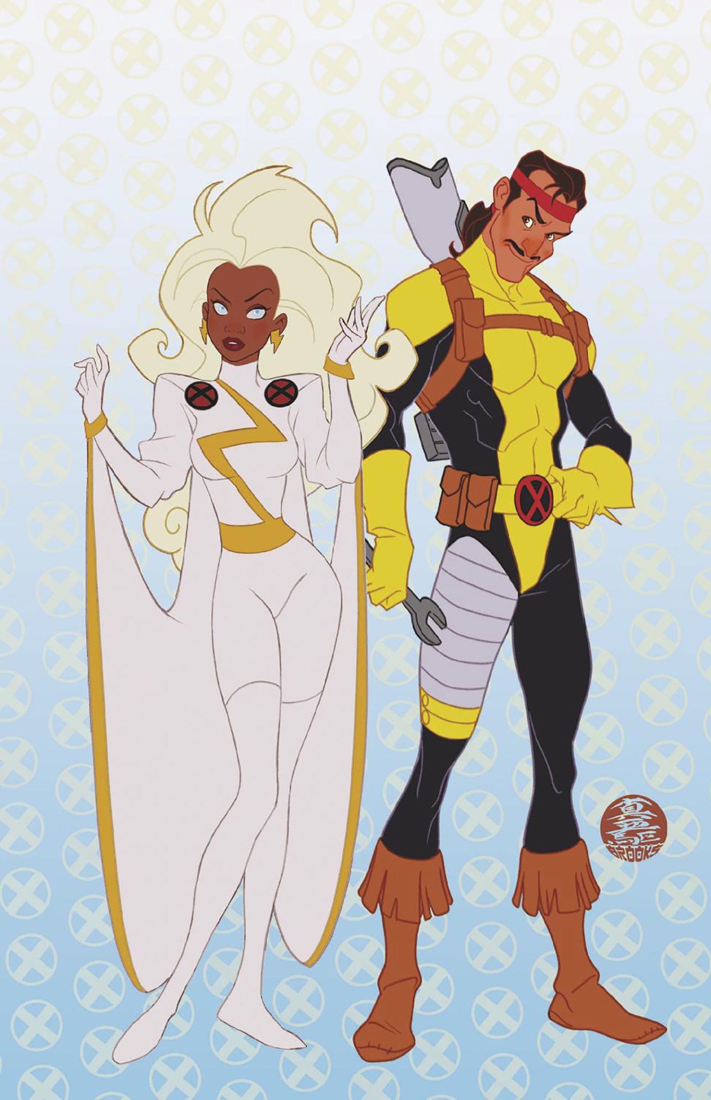 STORM #5 1:50 INCV MARK BROOKS ANIMATED-STYLE VIRGIN VARIANT