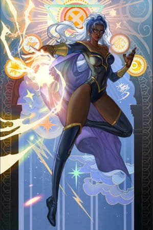 Marvel Comic Books > Incentives STORM: EARTH'S MIGHTIEST MUTANT #2 1:50 INCV FANYANG STORM VIRGIN VARIANT 75960621445700216 PRH-75960621445700216