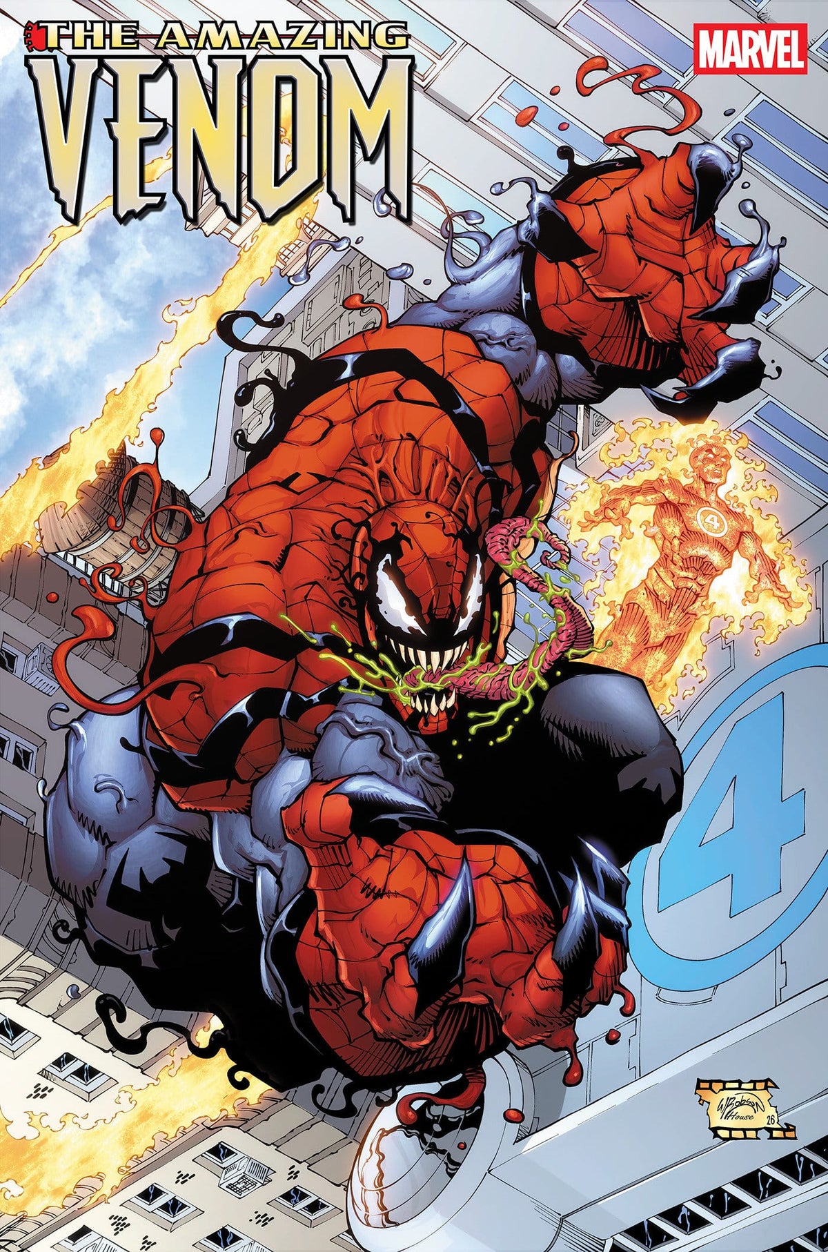 Marvel Comic Books > Incentives THE AMAZING VENOM #2 1:25 INCV WILL ROBSON VARIANT (Release Date: 10/28/2026) 75960621550800216 PRH-75960621550800216