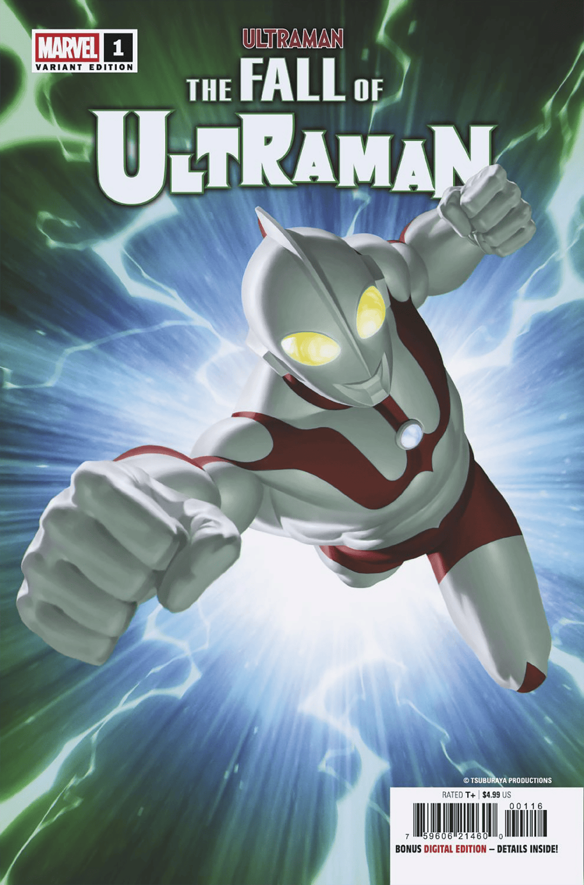 Marvel Comic Books > Incentives THE FALL OF ULTRAMAN #1 1:25 INCV JUNGGEUN YOON VARIANT 75960621460000116 PRH-75960621460000116
