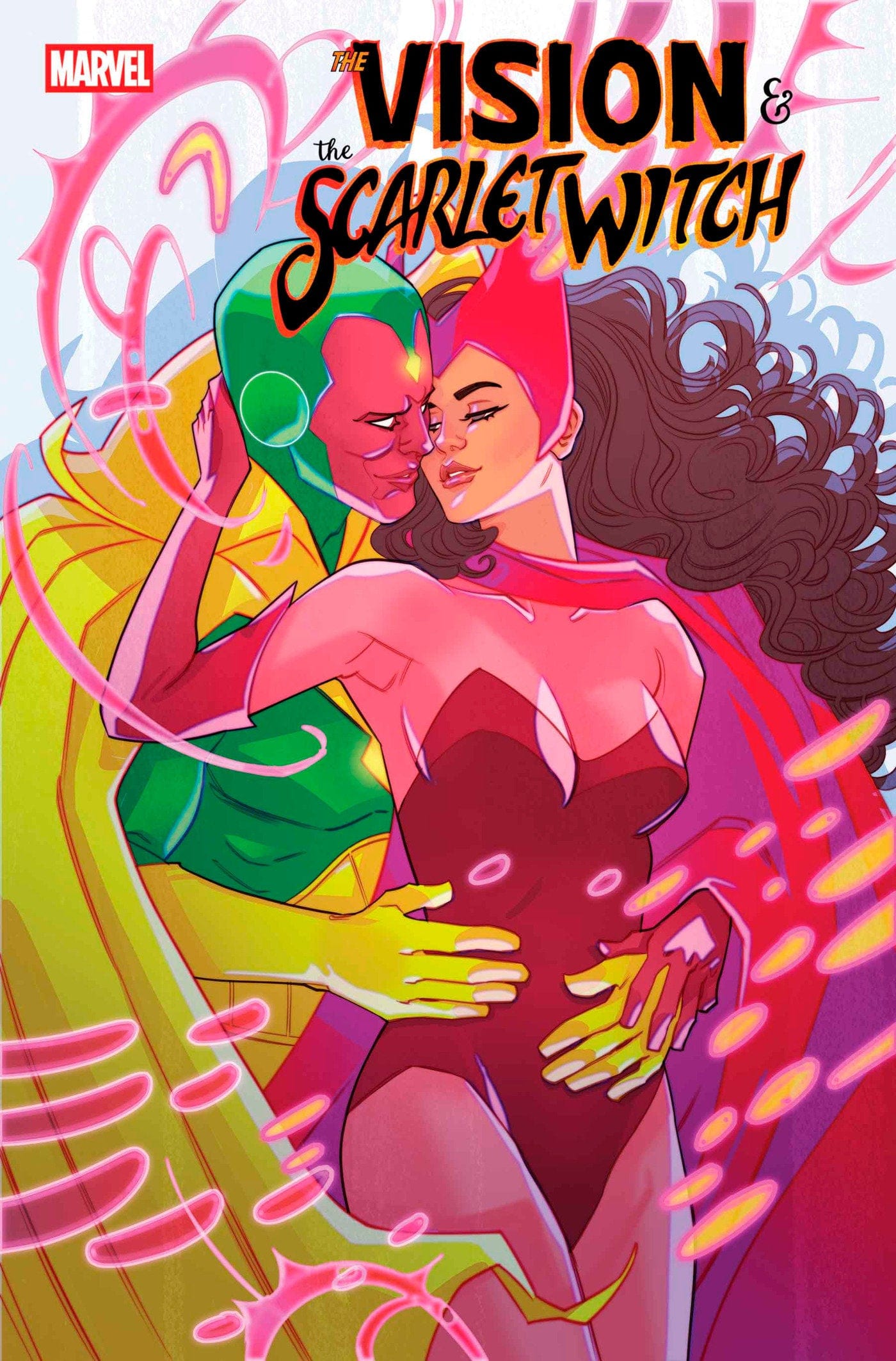 THE VISION & THE SCARLET WITCH #1 1:25 INCV MARGUERITE SAUVAGE VARIANT