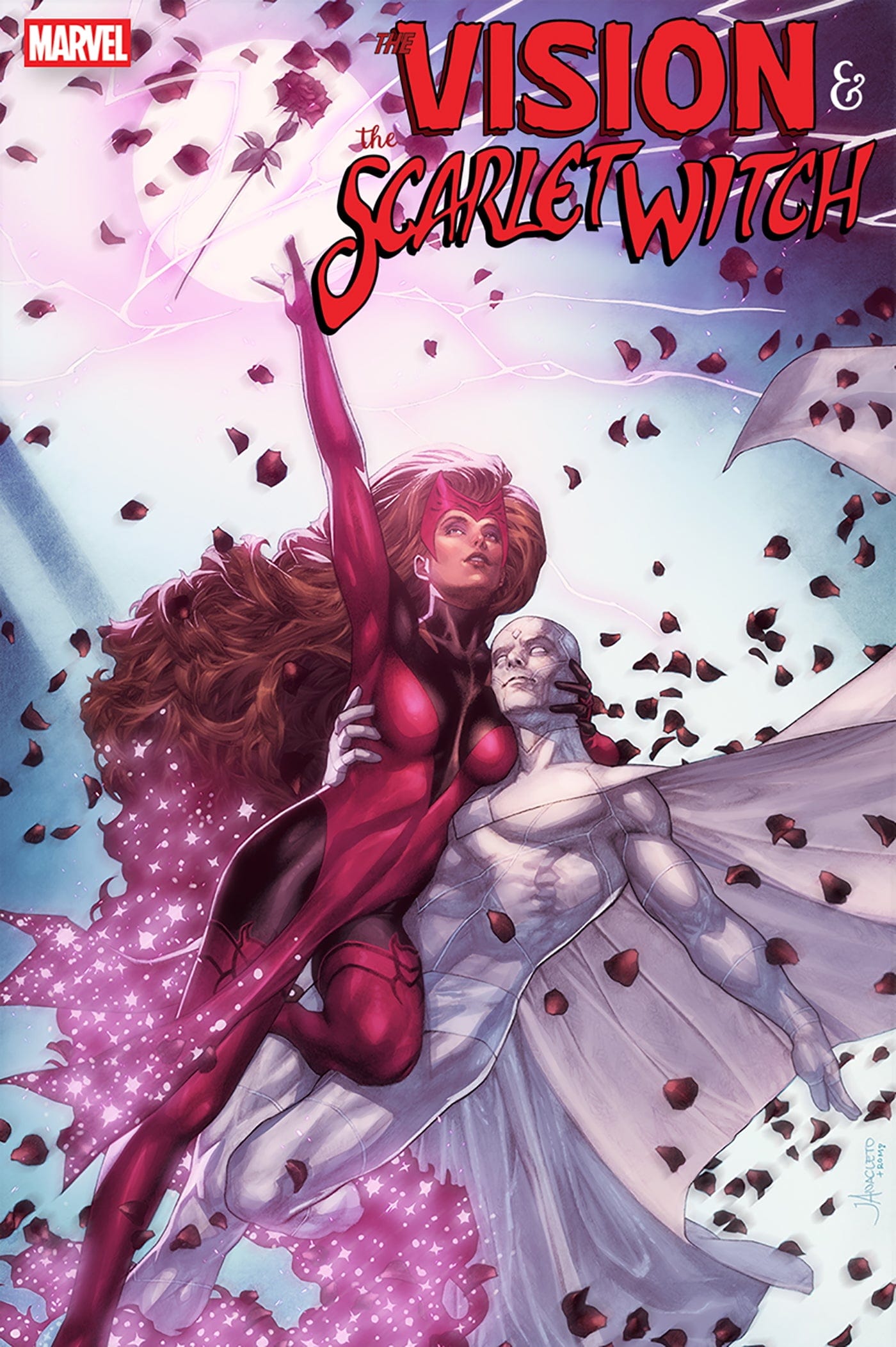 THE VISION & THE SCARLET WITCH #2 1:25 INCV JAY ANACLETO VARIANT