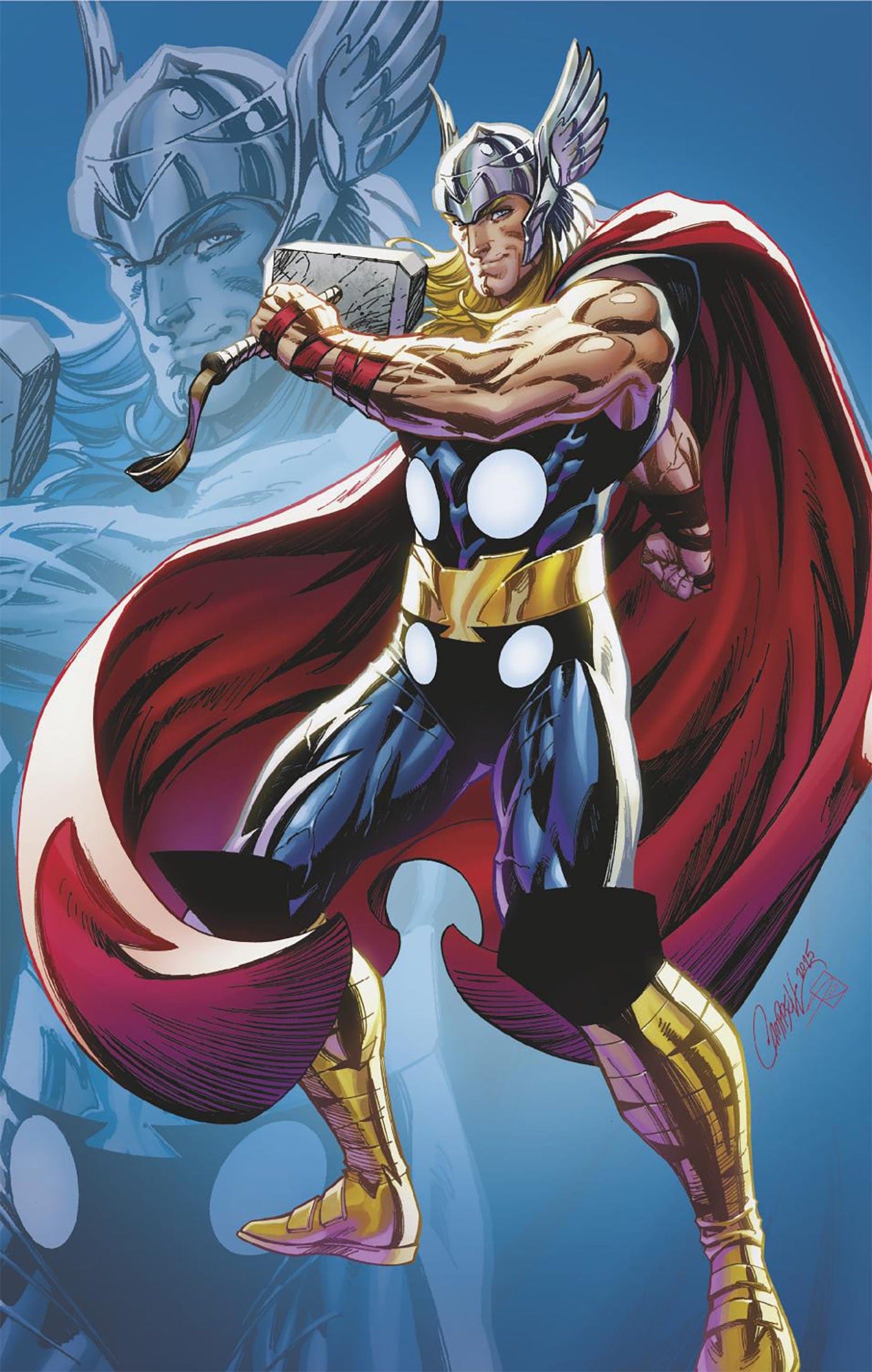 THOR #1 1:100 INCV J. SCOTT CAMPBELL VIRGIN VARIANT