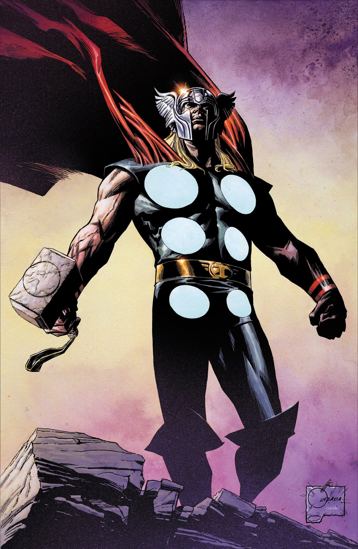 Marvel Comic Books > Incentives THOR #1 1:100 INCV JOE QUESADA VIRGIN VARIANT 75960621284200116 PRH-75960621284200116