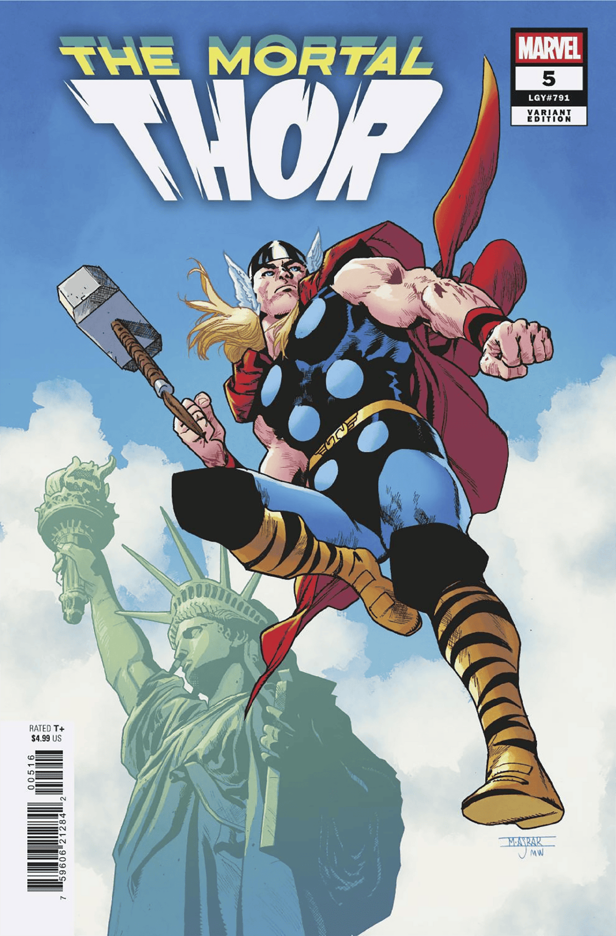 Marvel Comic Books > Incentives THOR #5 1:25 INCV MAHMUD ASRAR VARIANT 75960621284200516 PRH-75960621284200516