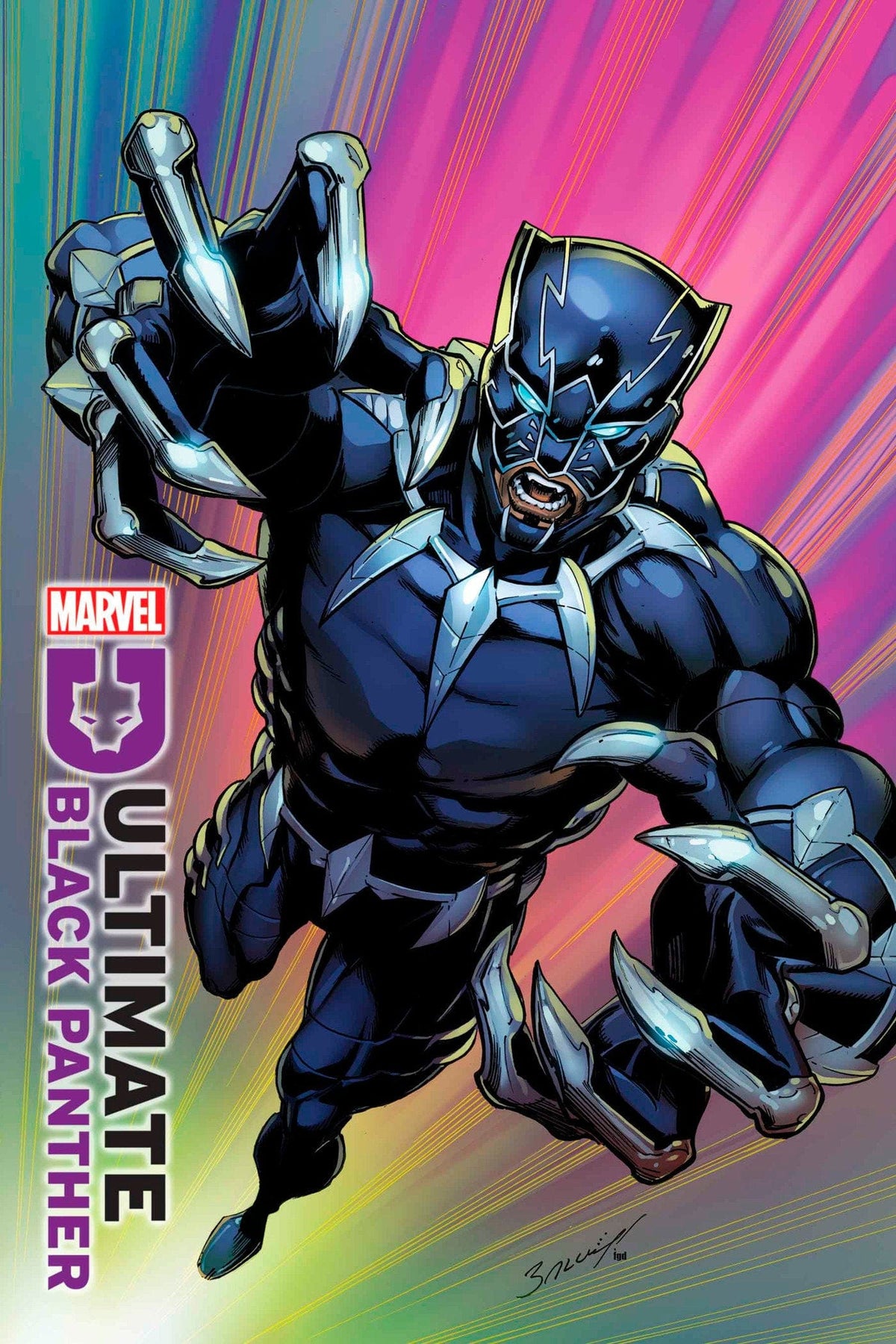 Marvel Comic Books > Incentives ULTIMATE BLACK PANTHER #14 1:25 INCV MARK BAGLEY VARIANT 75960620797801416 PRH-75960620797801416