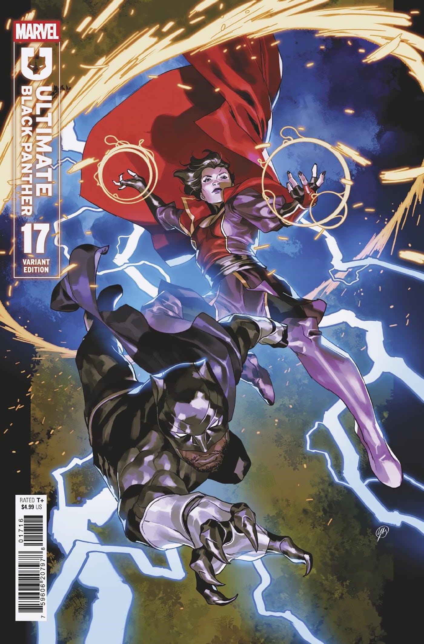 ULTIMATE BLACK PANTHER #17 1:25 INCV YASMINE PUTRI VARIANT