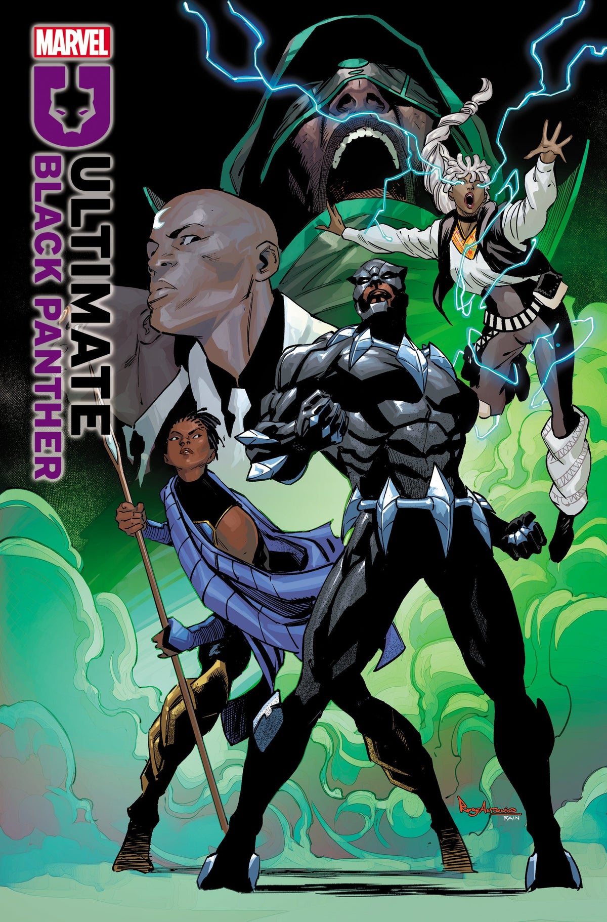 Marvel Comic Books > Incentives ULTIMATE BLACK PANTHER #24 1:25 INCV ROGE ANTONIO VARIANT 75960620797802416 PRH-75960620797802416